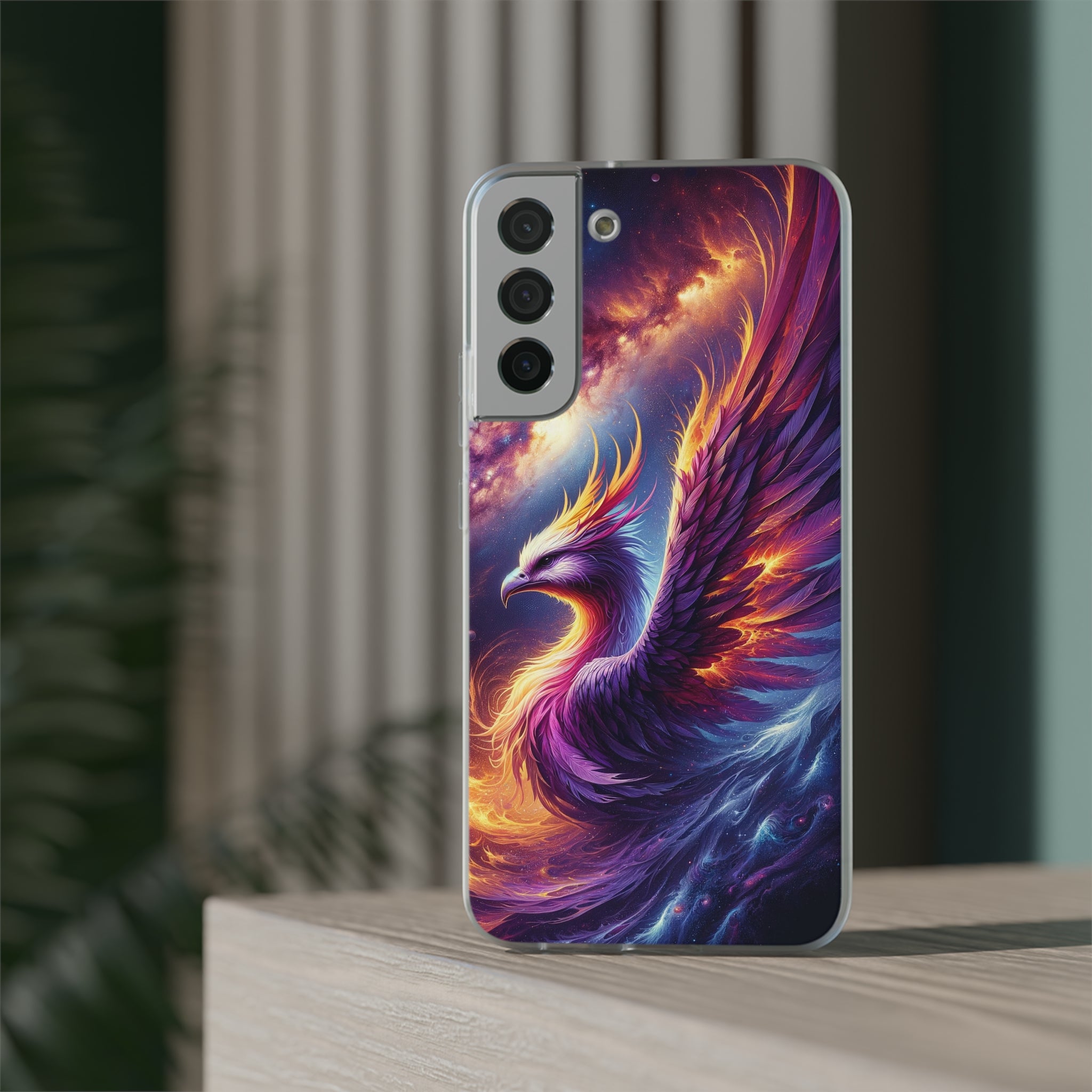 Purple Phoenix - Flexi Case (Samsung only)