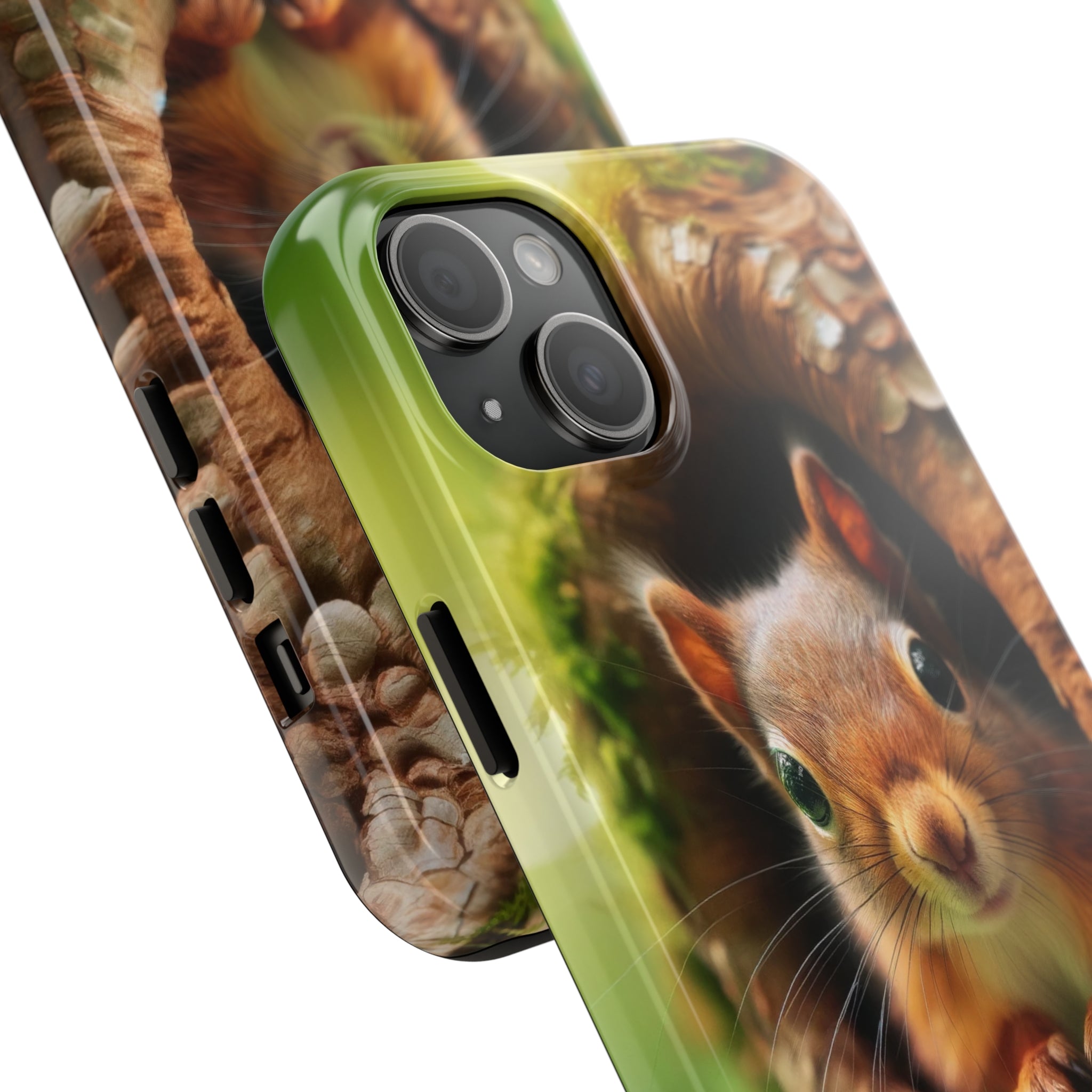 Squirrel in a tree - Tough Phone Case