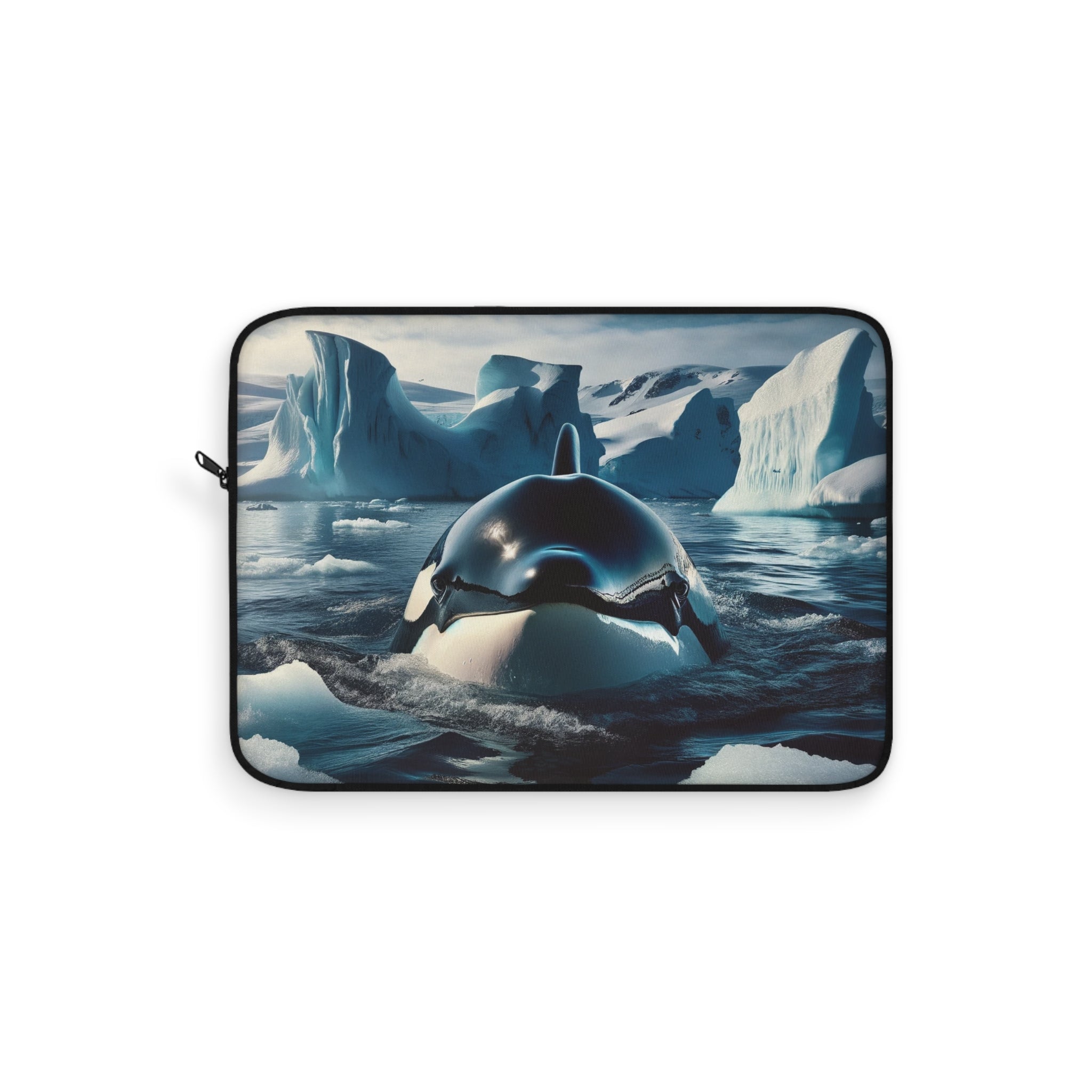 An Orca coming to the surface - Laptop Sleeve