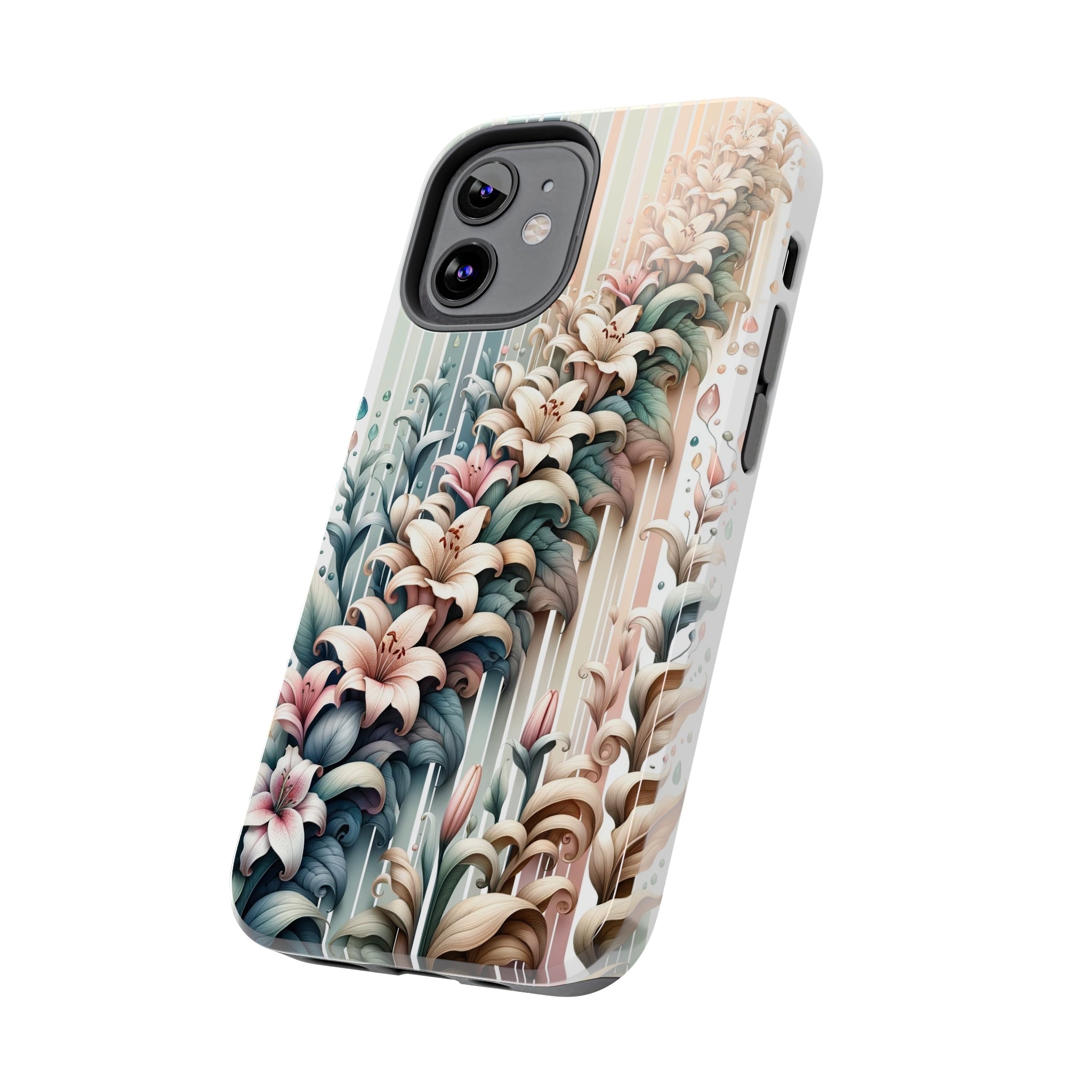 Pastel lilies - Tough Phone Case