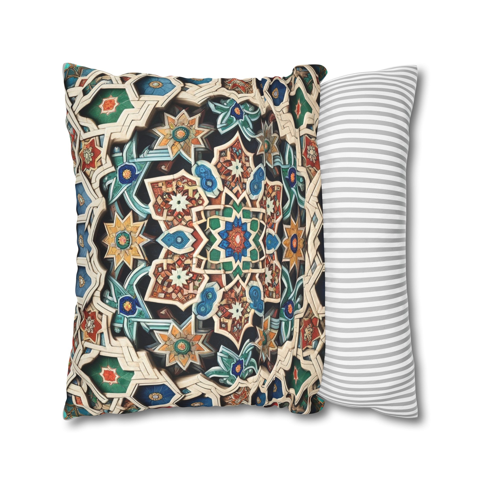 Persian Art (1) - Suede Square Pillowcase