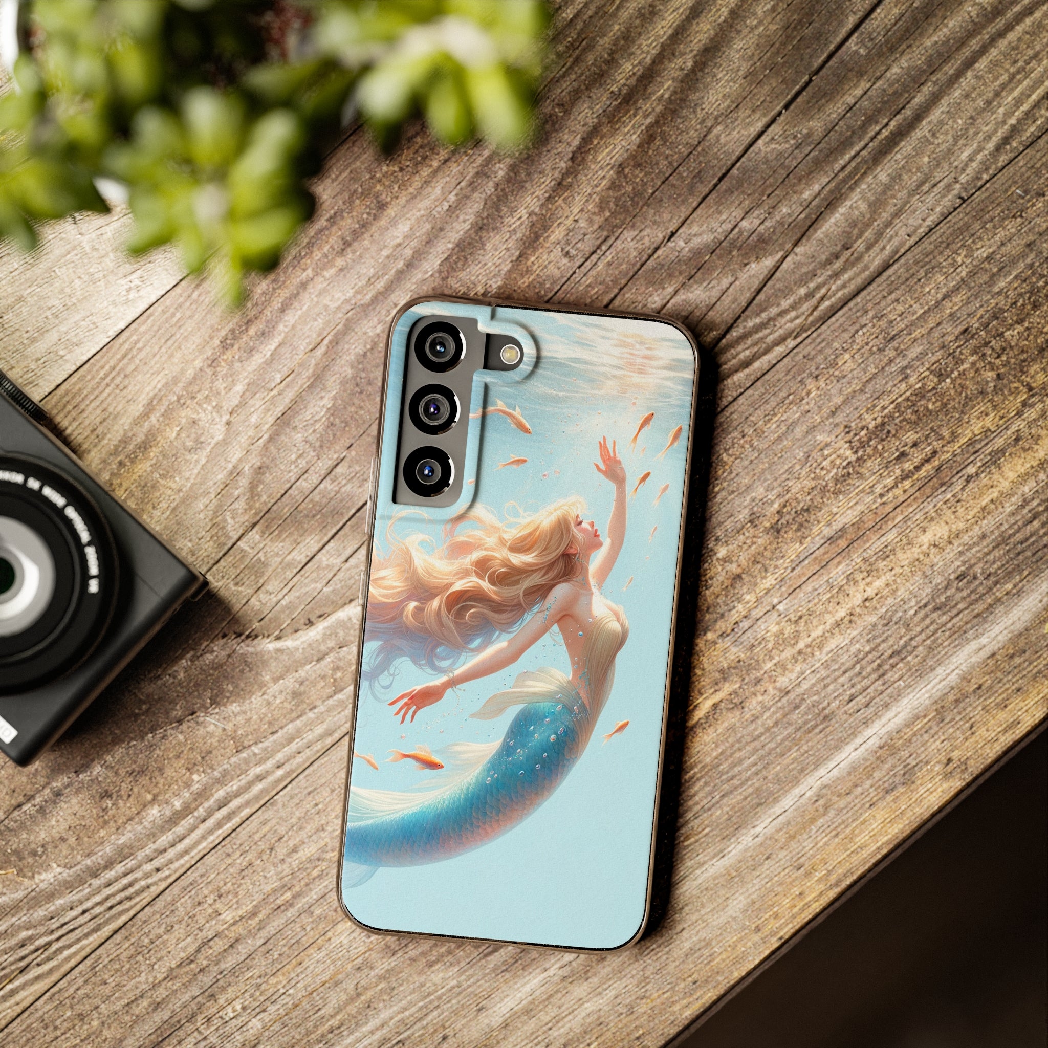 Blond Mermaid - Soft Phone Case