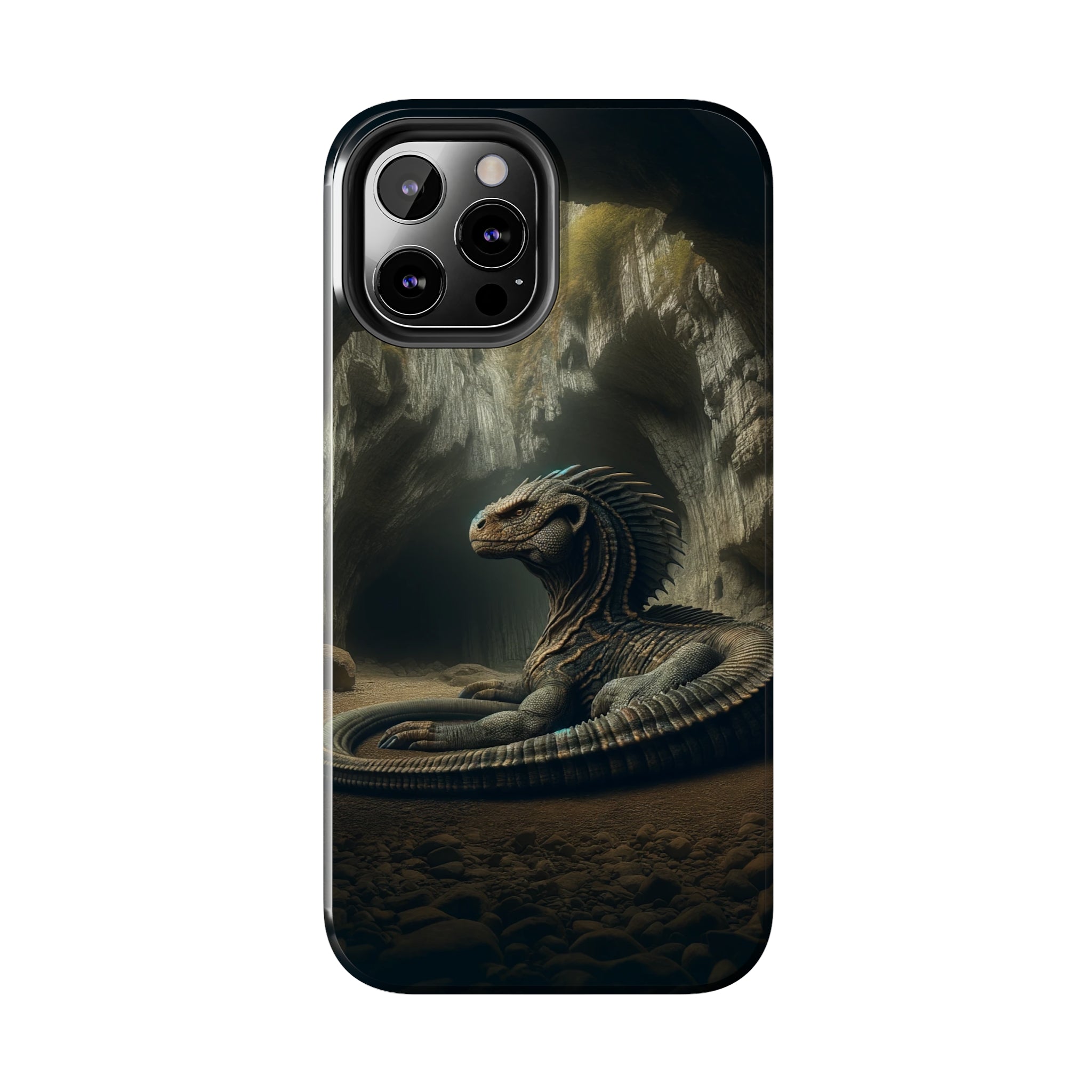 Basilisk in a cave - Tough Phone Case