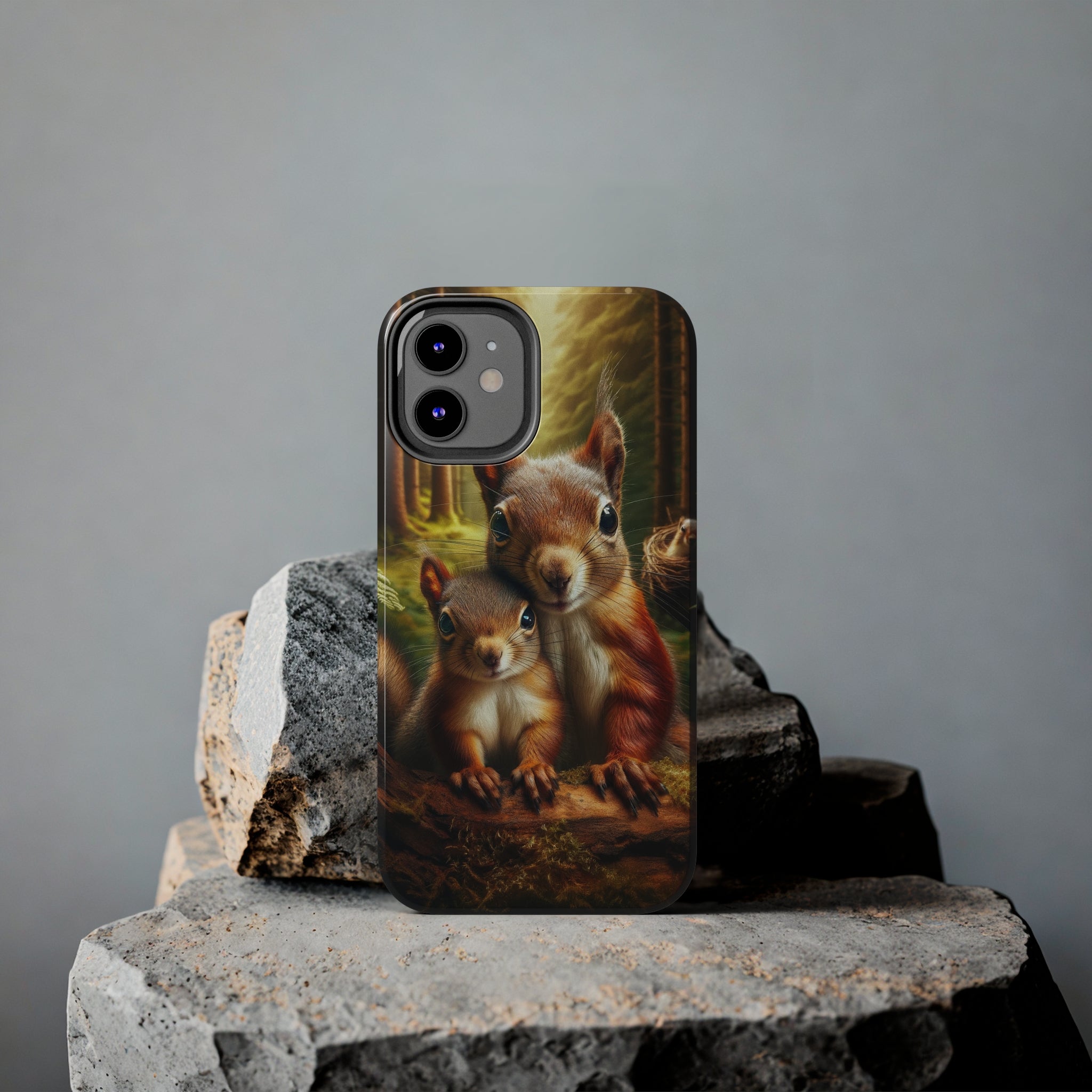 Two squirrels - Tough Phone Case