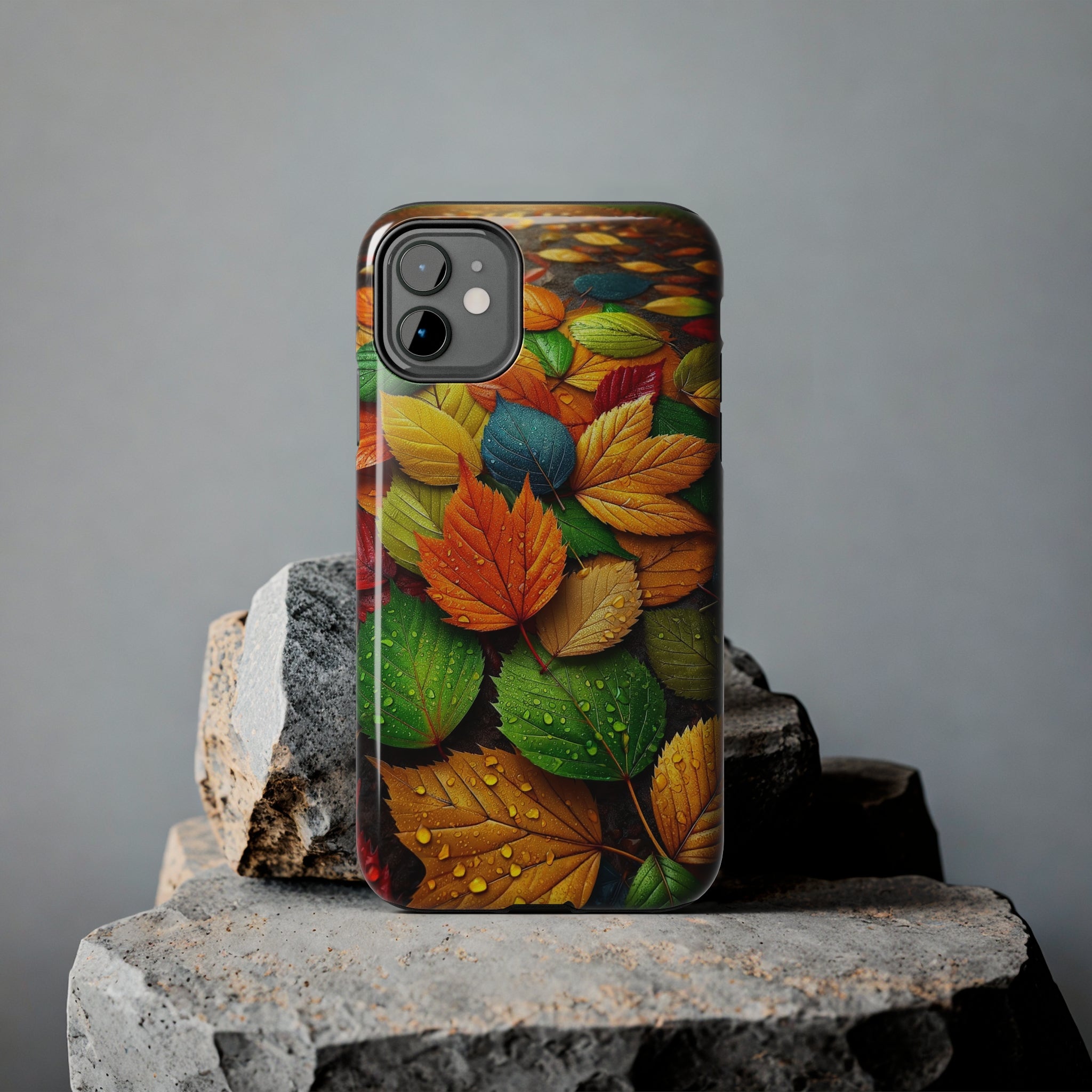 Coloured leaves - Tough Phone Case