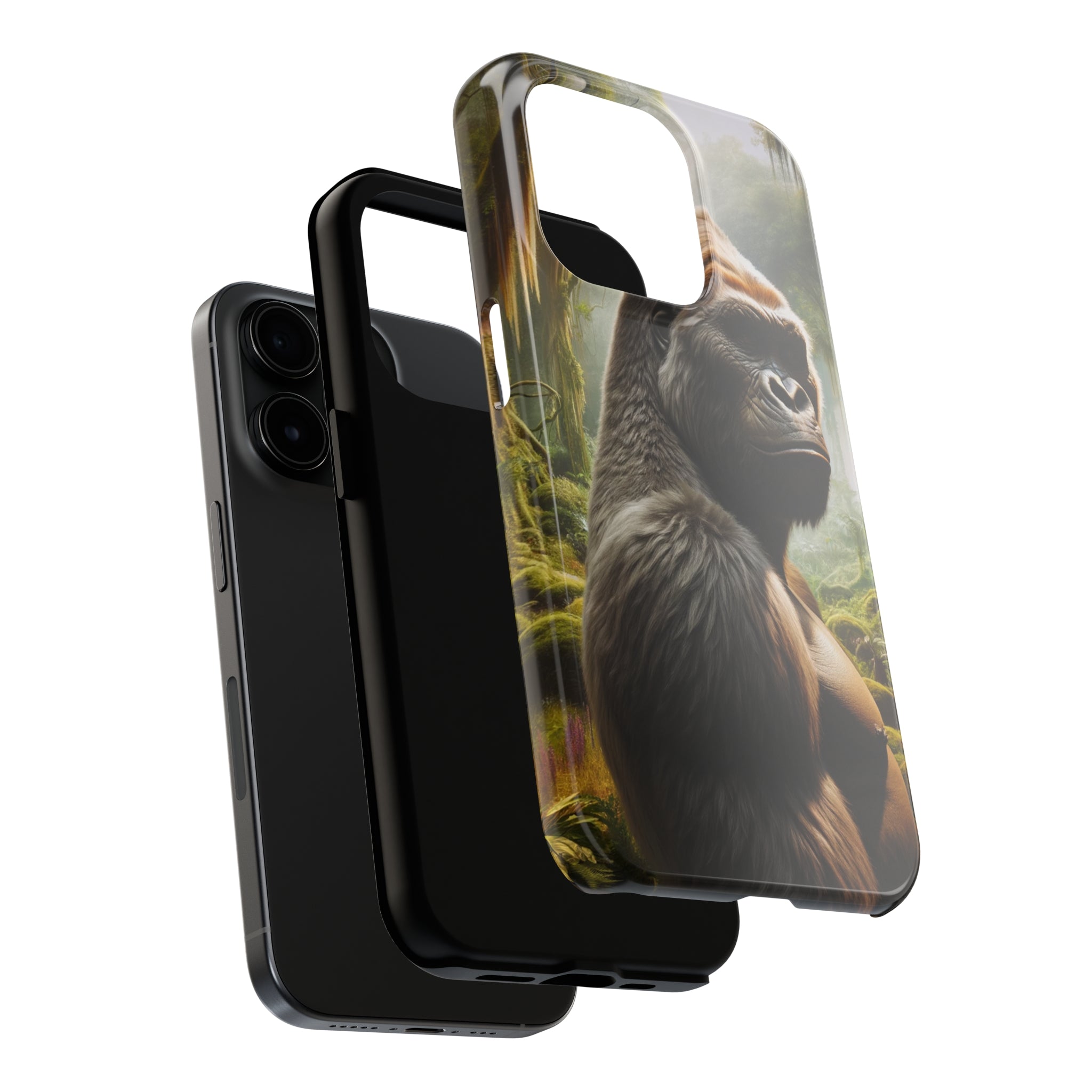 Curious gorilla - Tough Phone Case