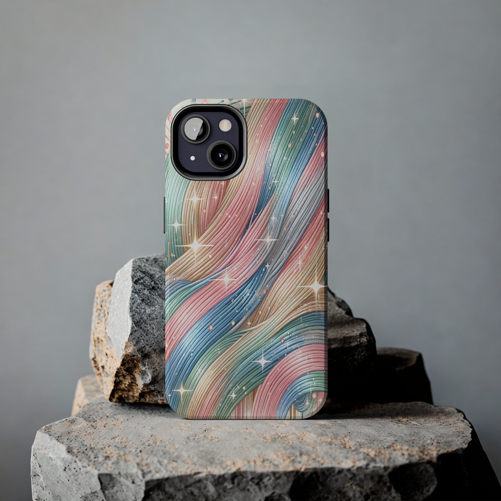 Pastel strokes - Tough Phone Case