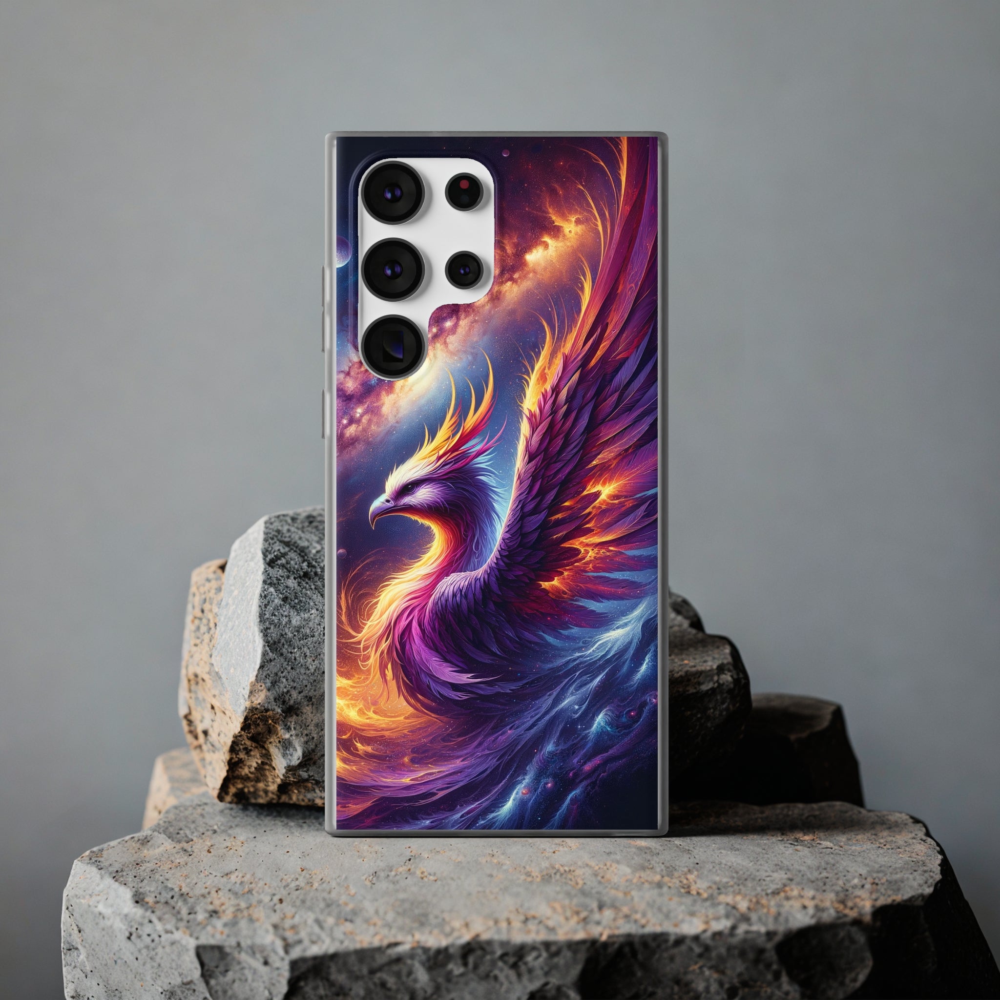 Purple Phoenix - Flexi Case (Samsung only)