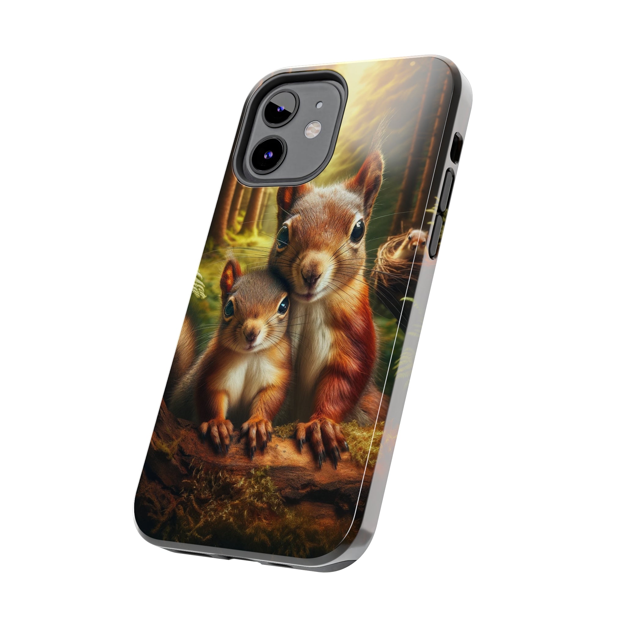 Two squirrels - Tough Phone Case