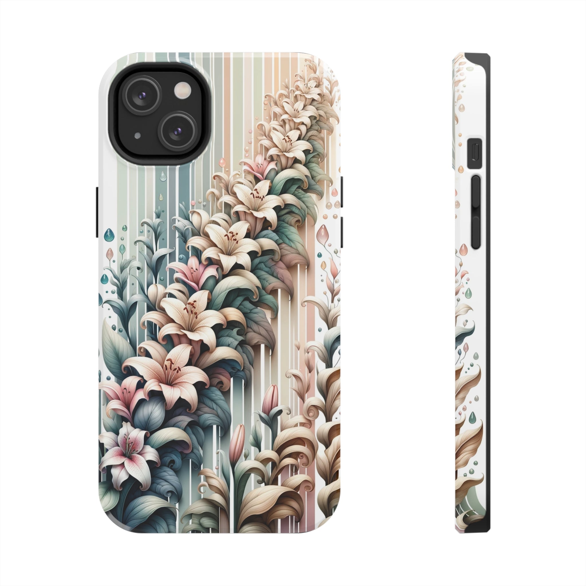 Pastel lilies - Tough Phone Case