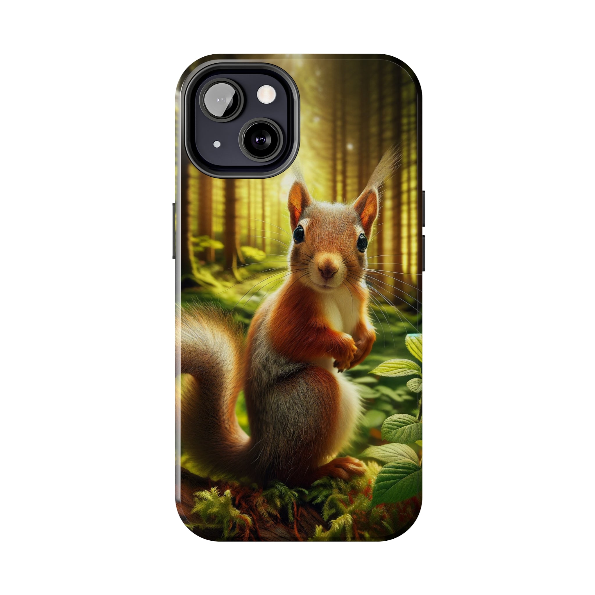 Curious squirrel - Tough Phone Case