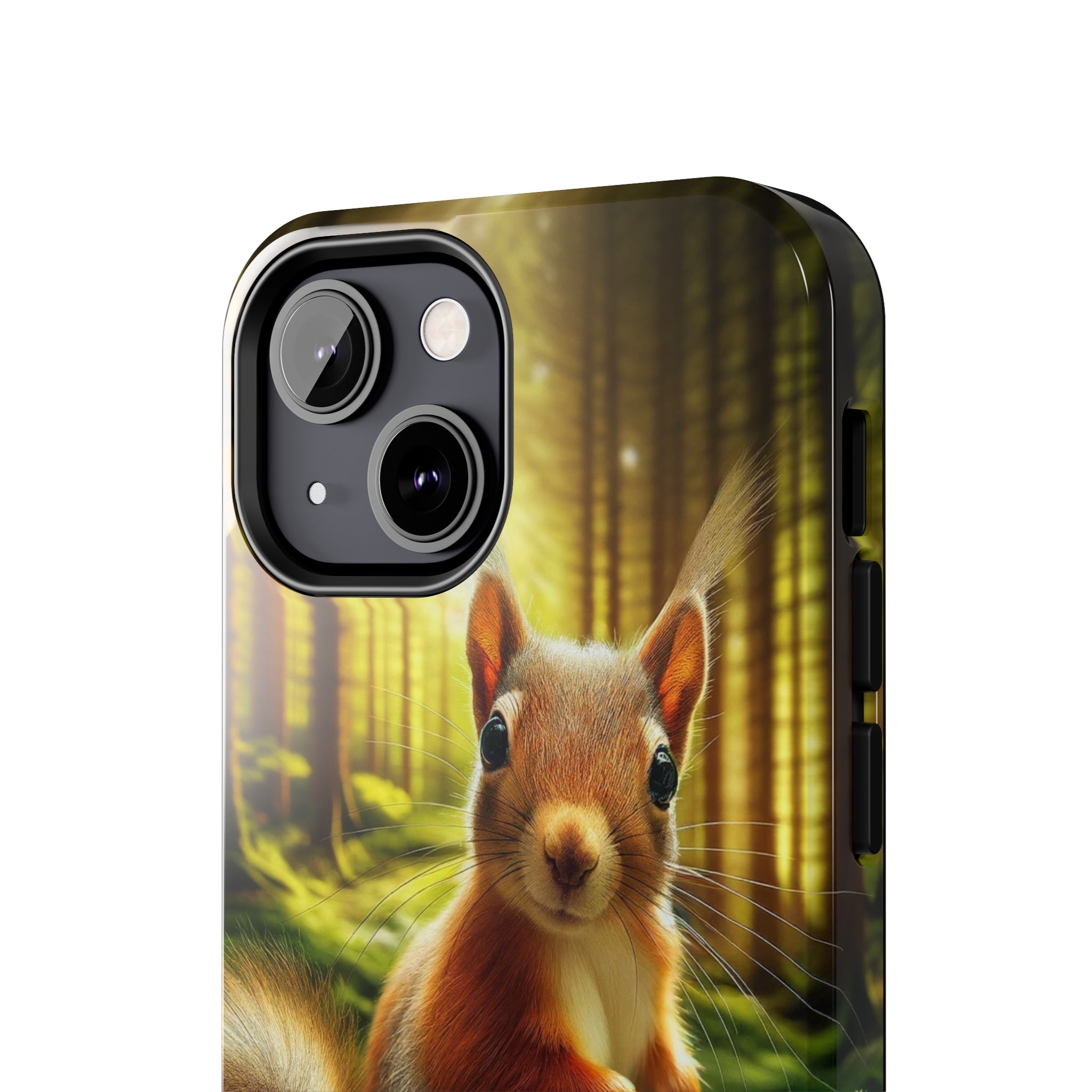 Curious squirrel - Tough Phone Case