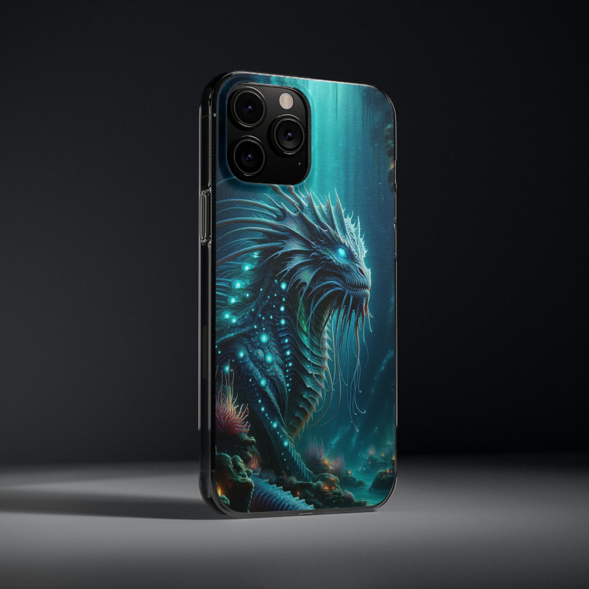 Sea monster - Soft Phone Case