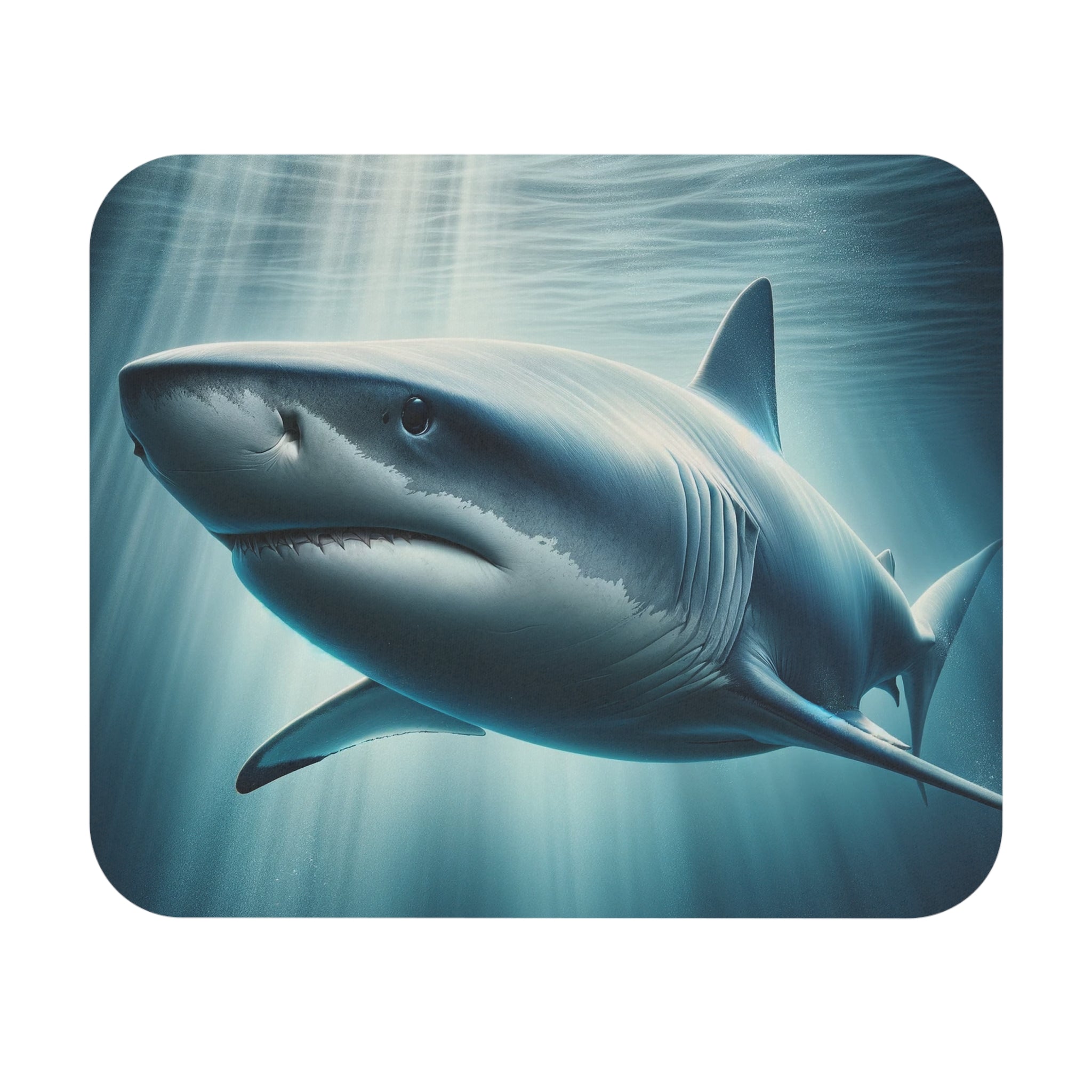 Relaxed shark - Mouse Pad (Rectangle)