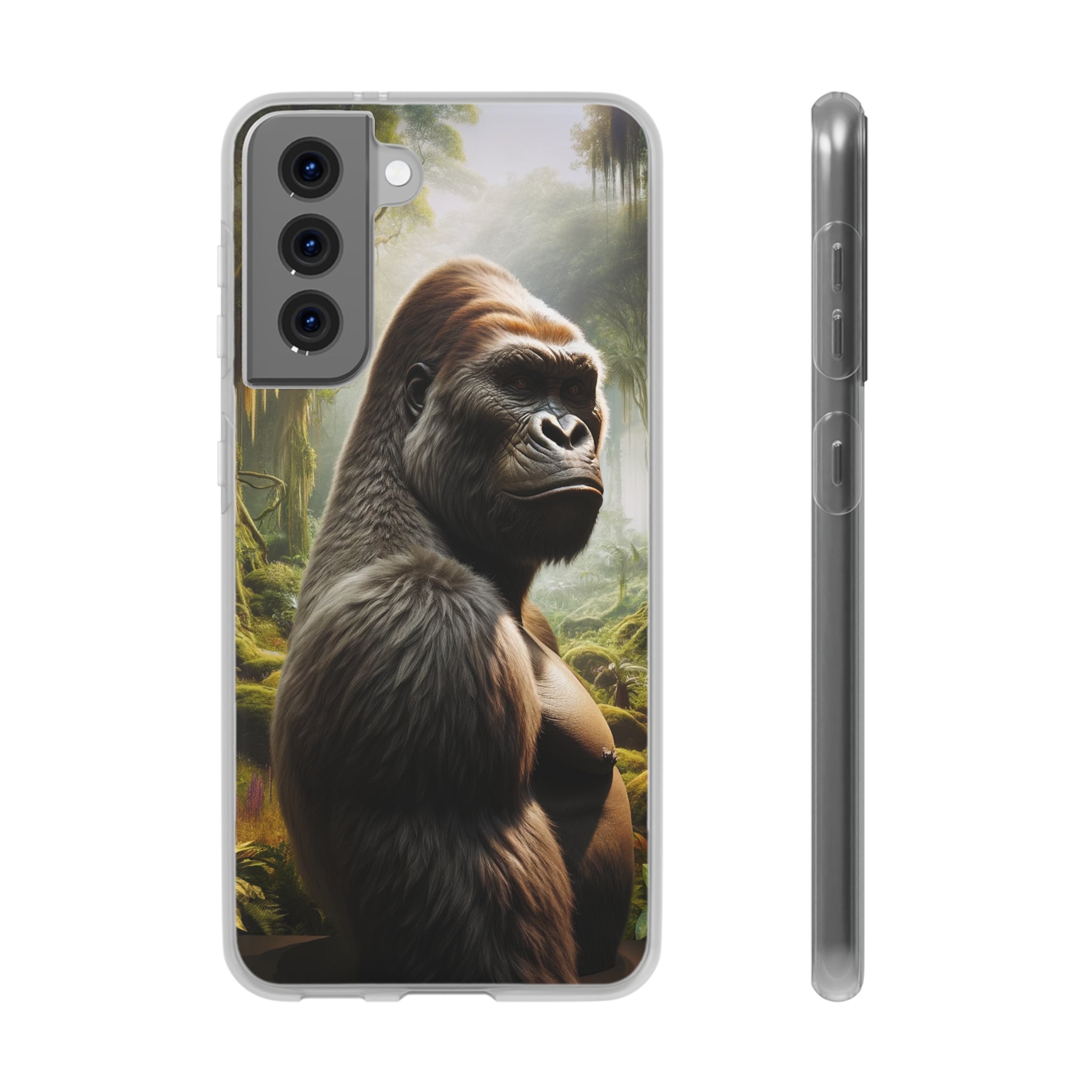 Curious Gorilla - Flexi Case (for Samsung only)