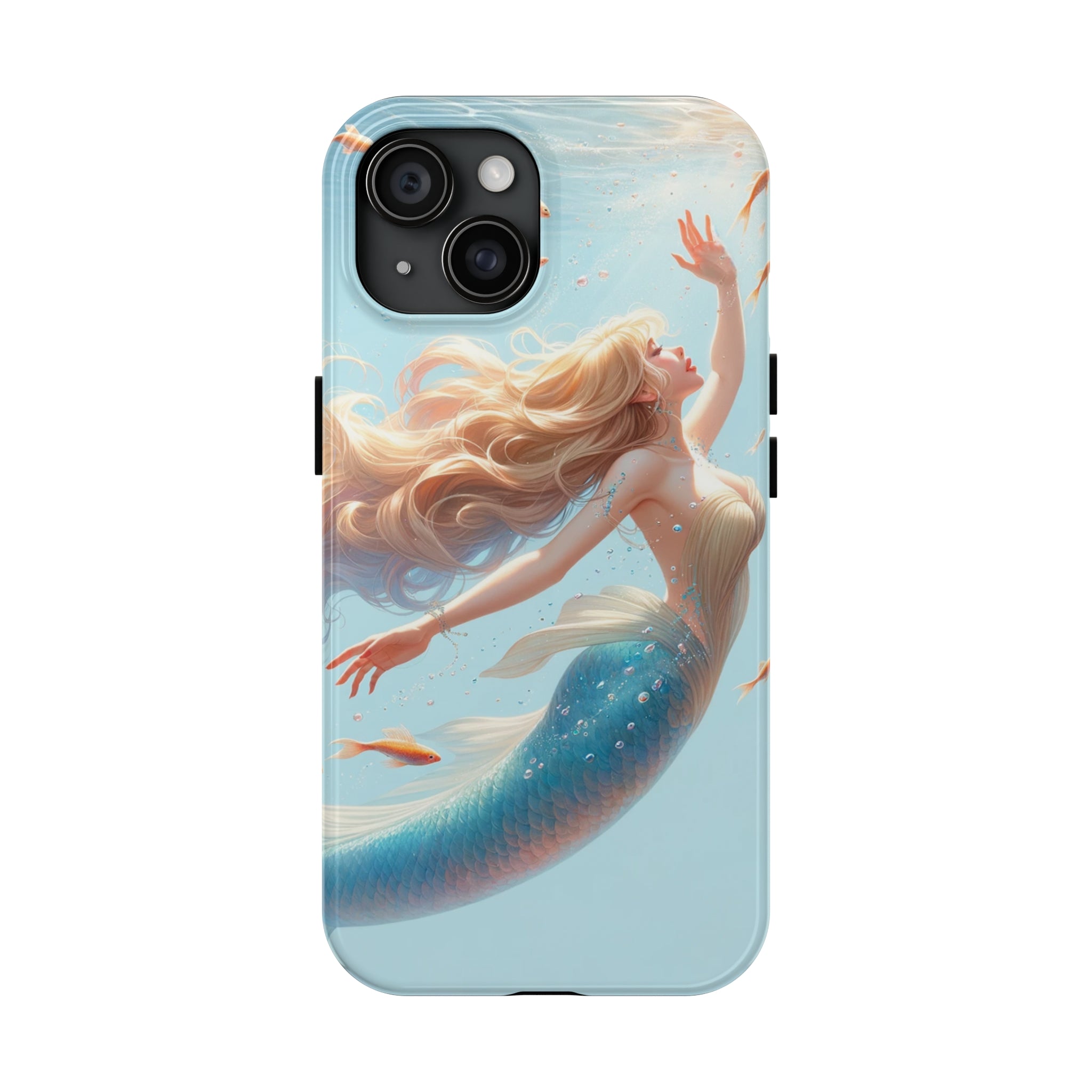 Blond mermaid - Tough Phone Case