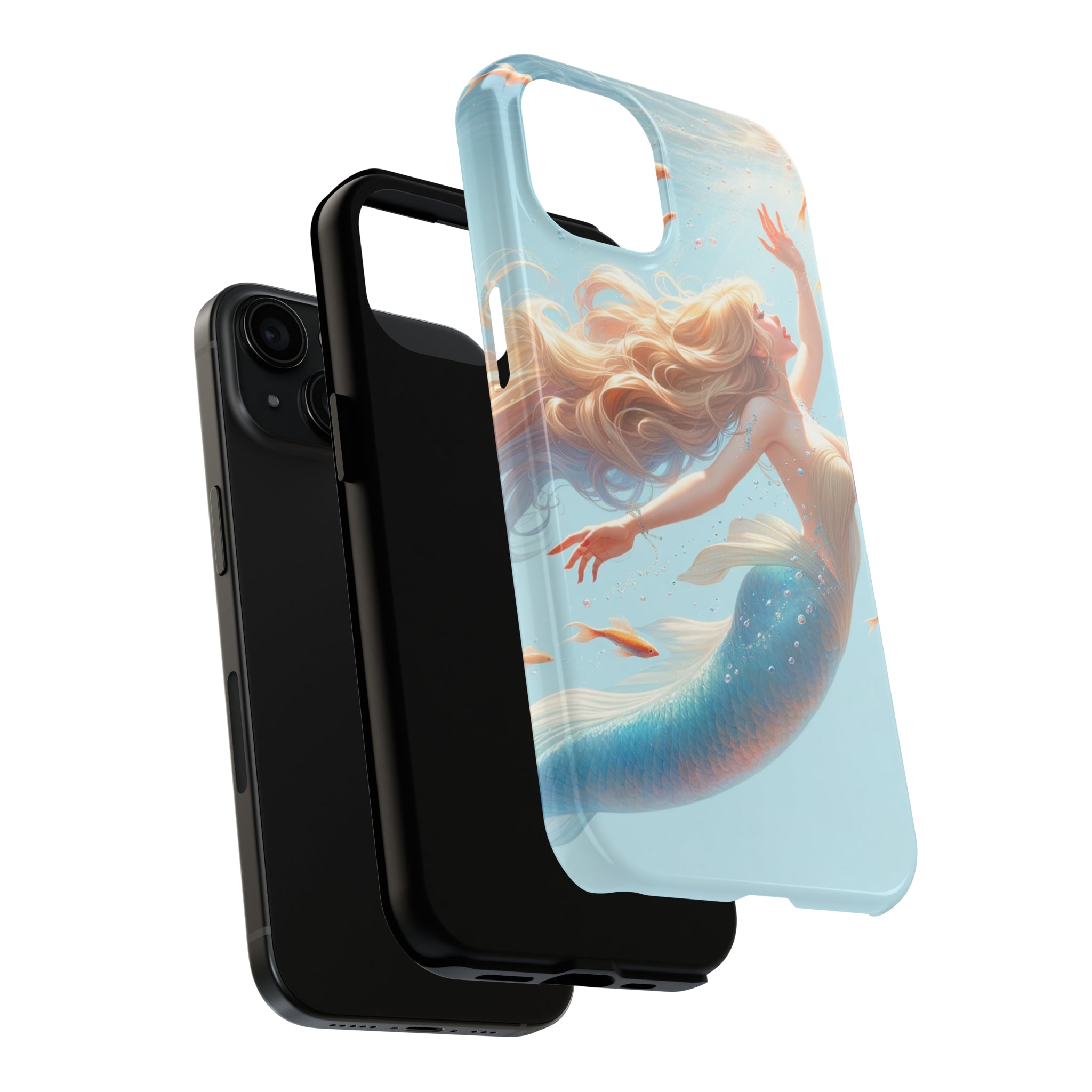 Blond mermaid - Tough Phone Case