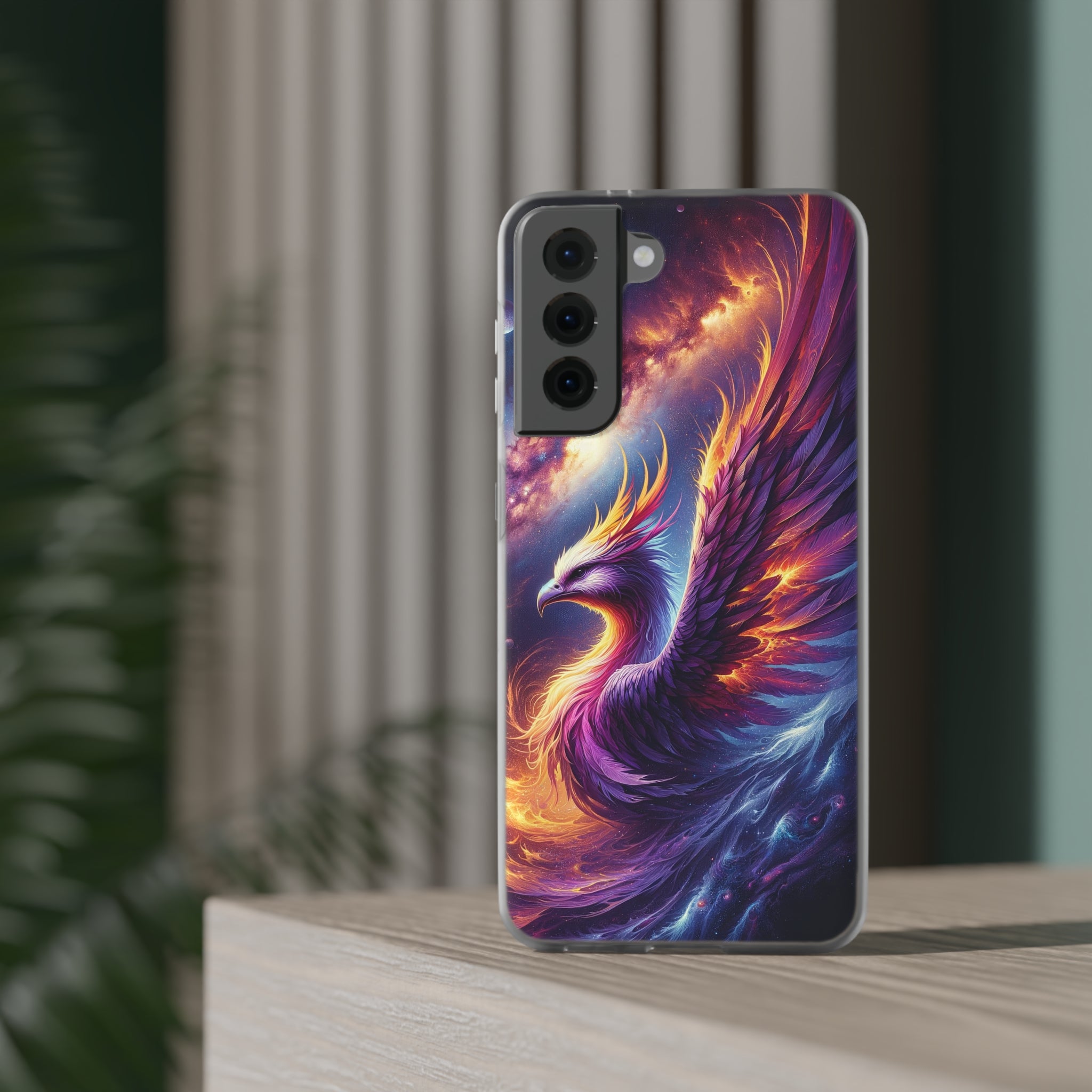 Purple Phoenix - Flexi Case (Samsung only)