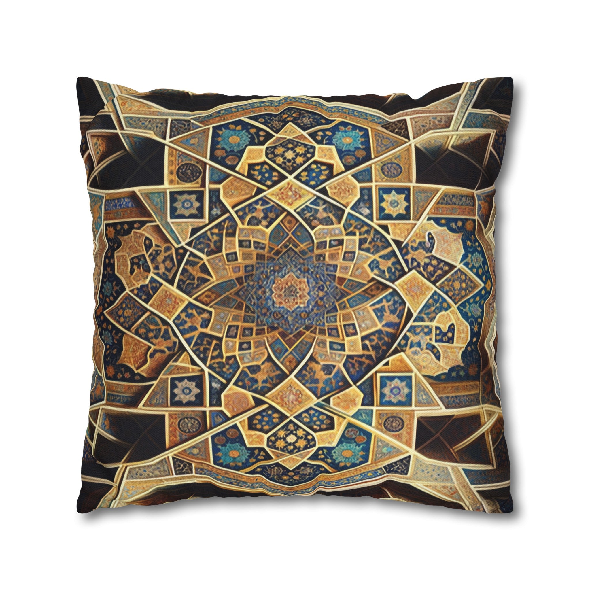 Persian Art (3) - Polyester Square Pillowcase