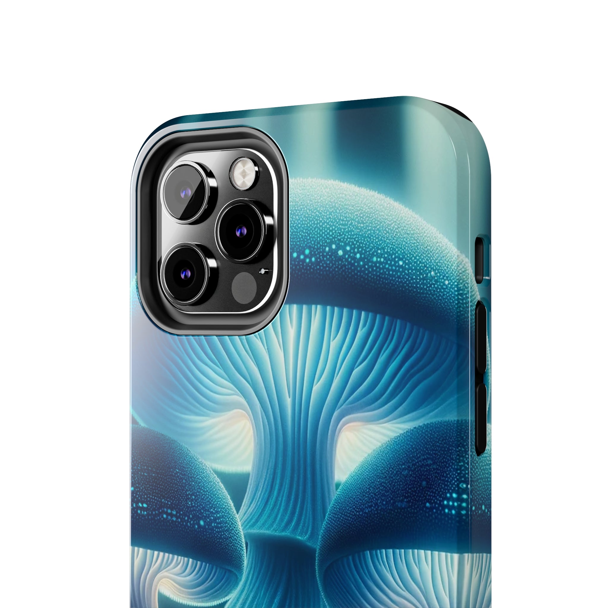 Blue Mushrooms - Tough Phone Case