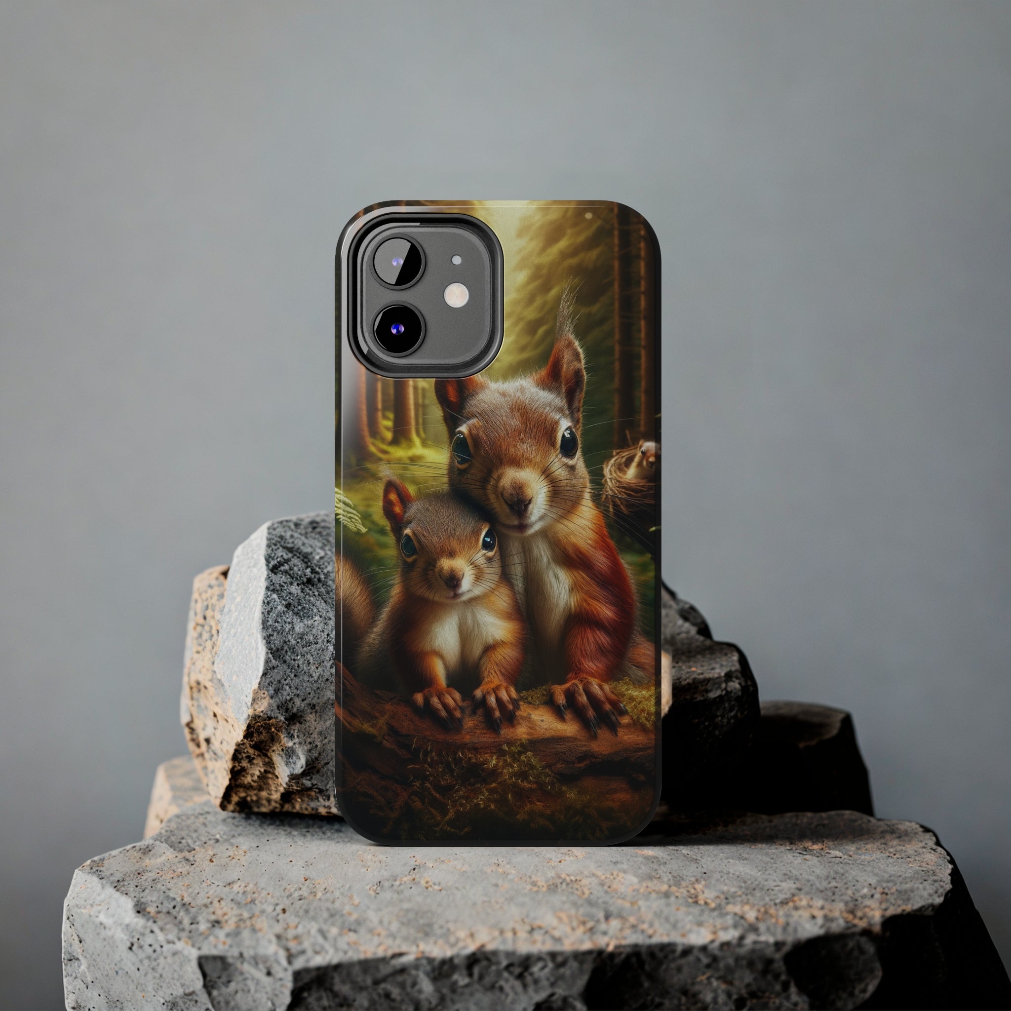 Two squirrels - Tough Phone Case