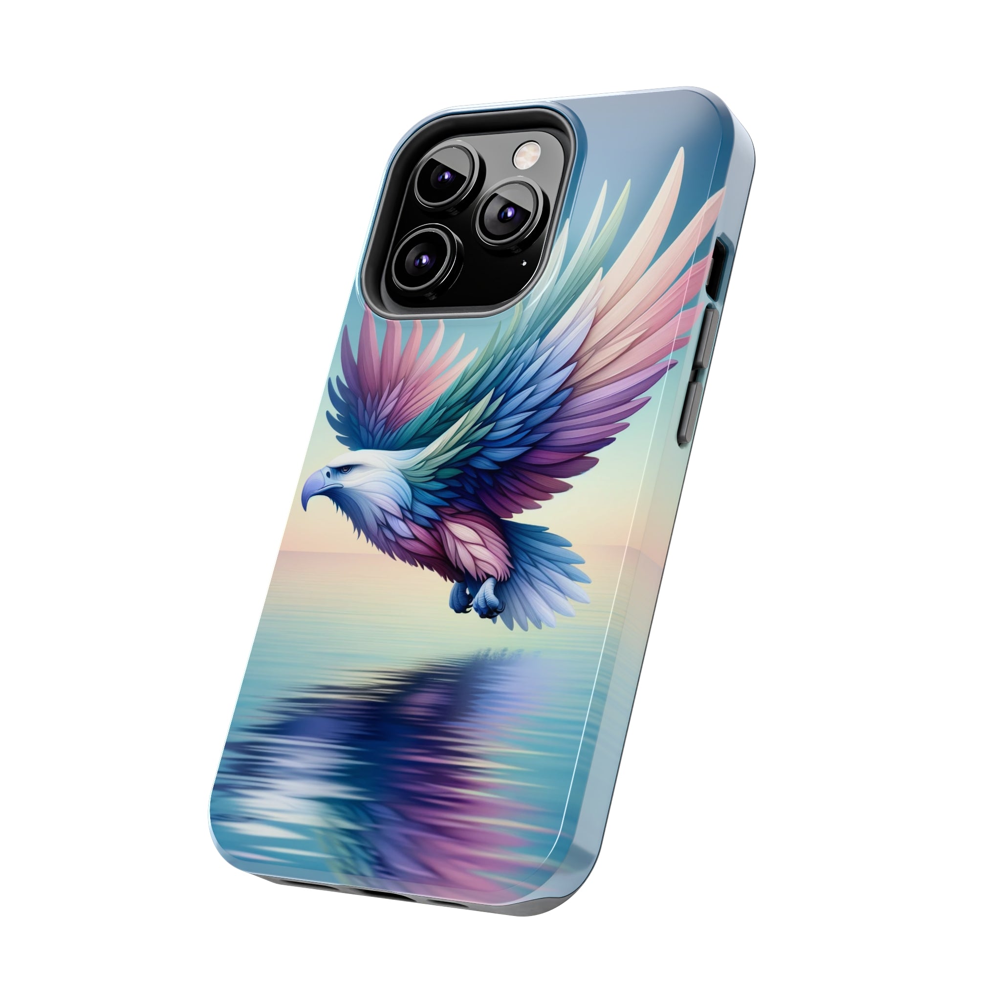 Eagle with colourful feathers - Tough Phone Case