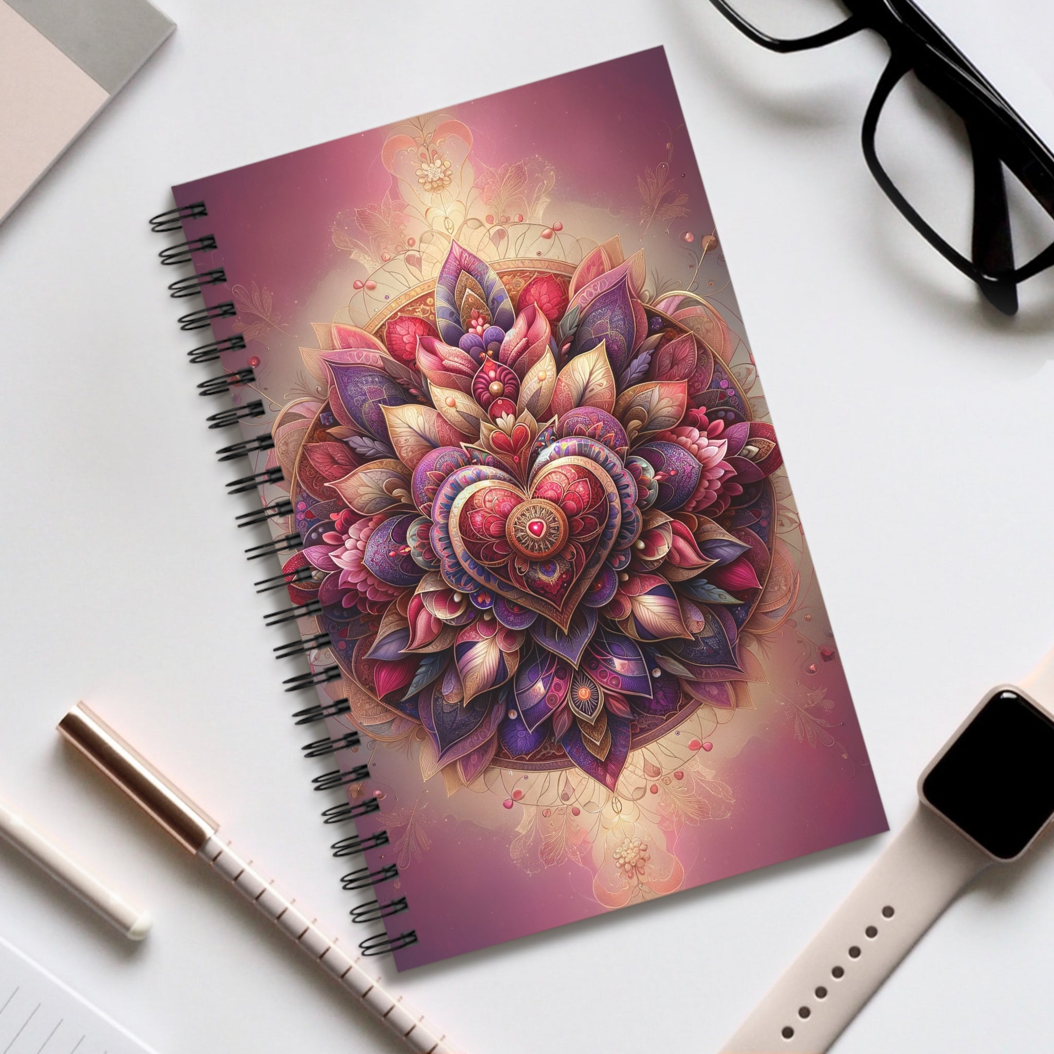 Pink Mandala - Spiral Journal (EU)