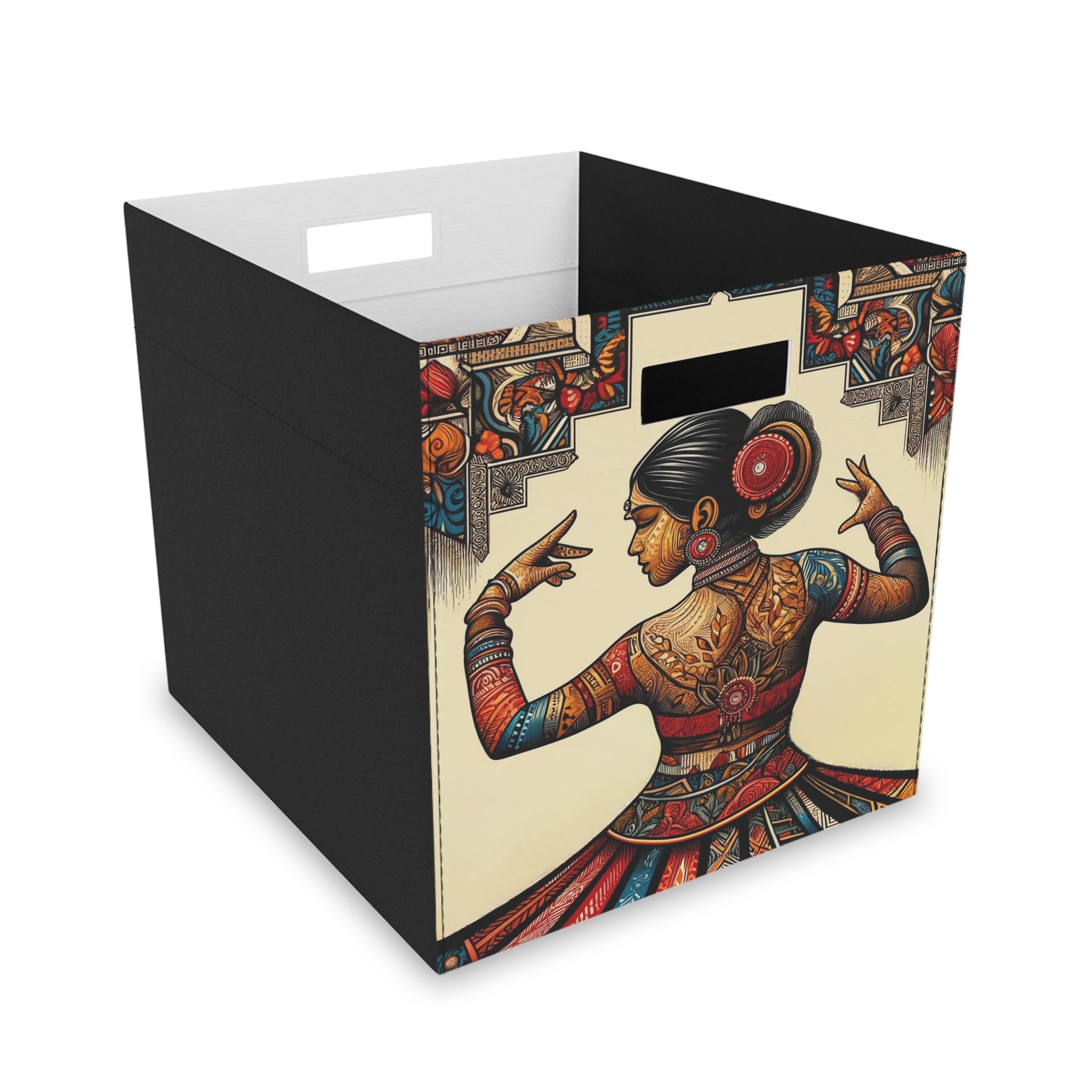 Indian, dancing woman - Storage Box