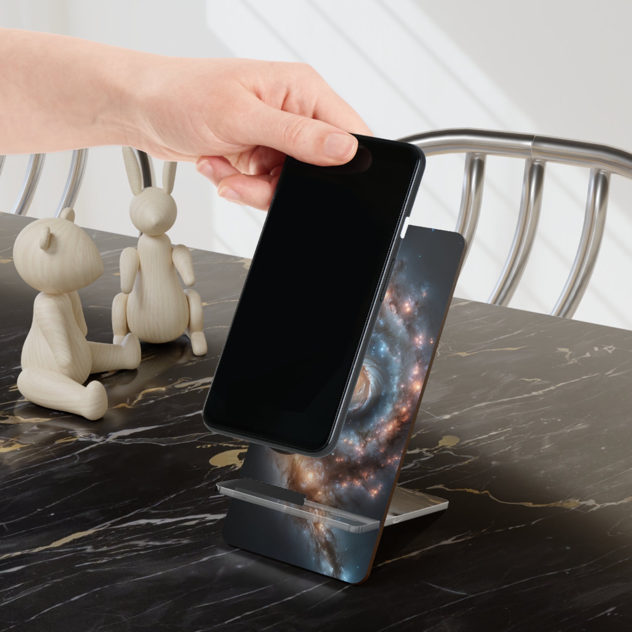 Grey Planet - Smartphone Stand