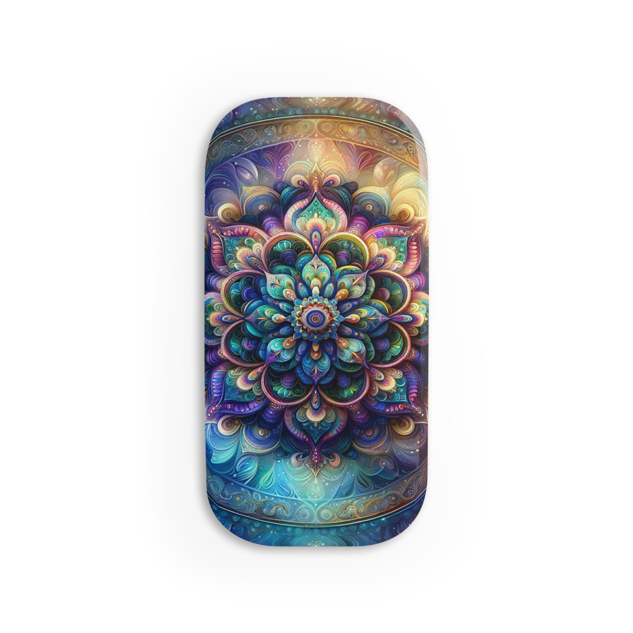 Purple mandala - Phone Click-On Grip