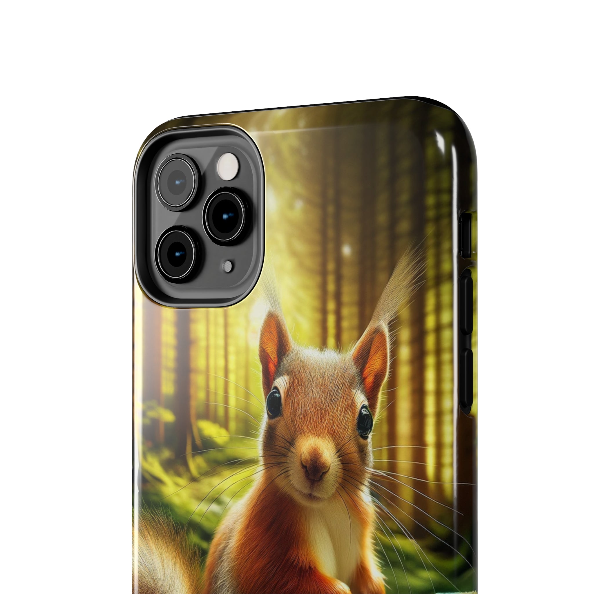 Curious squirrel - Tough Phone Case