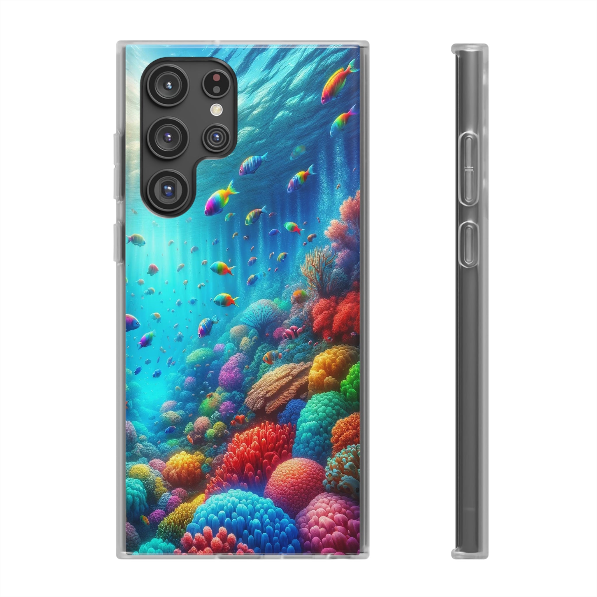 Colourful fish - Flexi Case (Samsung only)