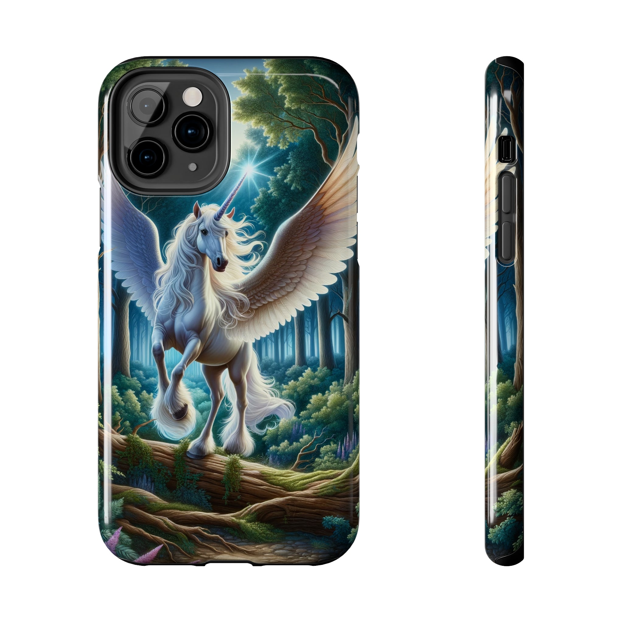 Landing Unicorn - Tough Phone Case