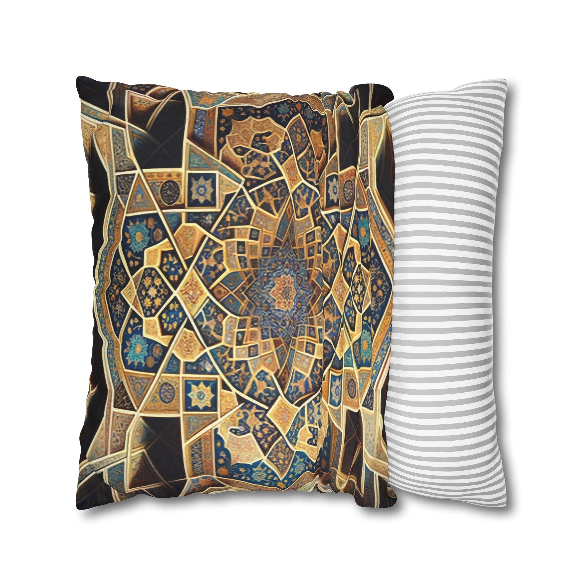 Persian Art (3) - Suede Square Pillowcase