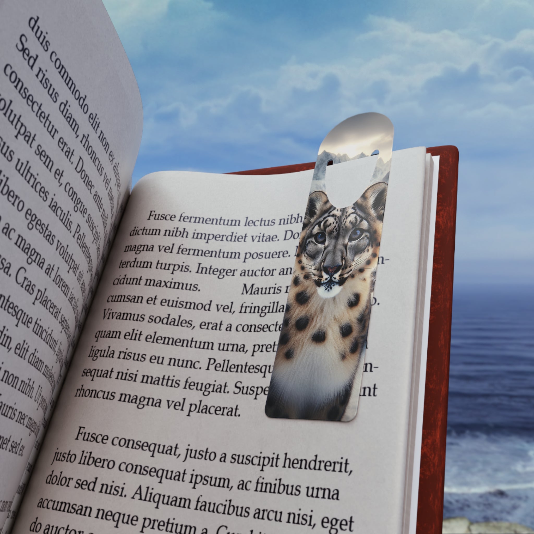 Snow Leopard - Bookmark