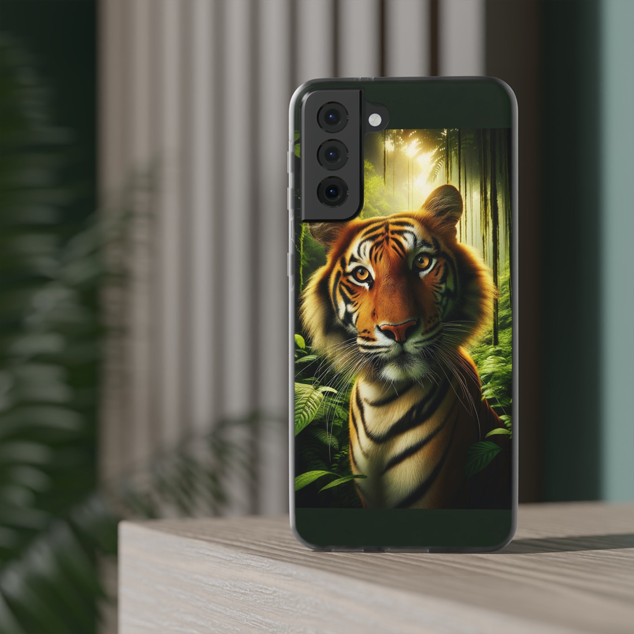 Curious Tiger - Flexi Case (Samsung only)