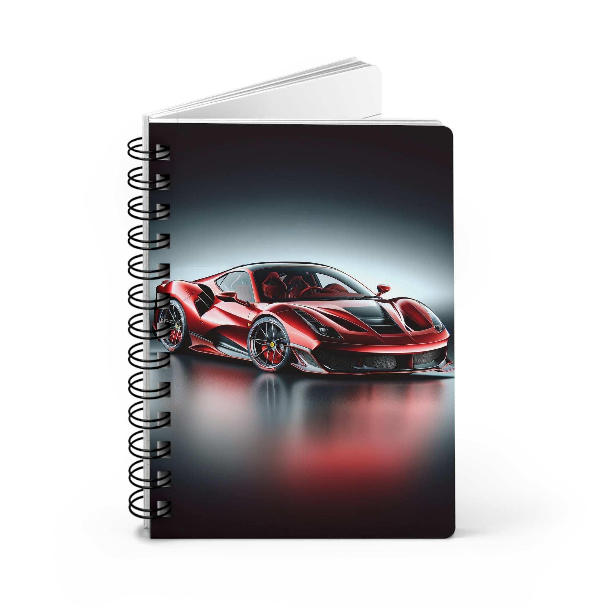 Red car - Spiral Notebook