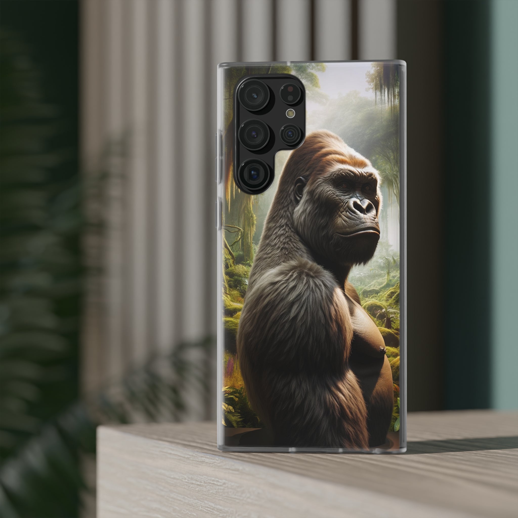 Curious Gorilla - Flexi Case (for Samsung only)