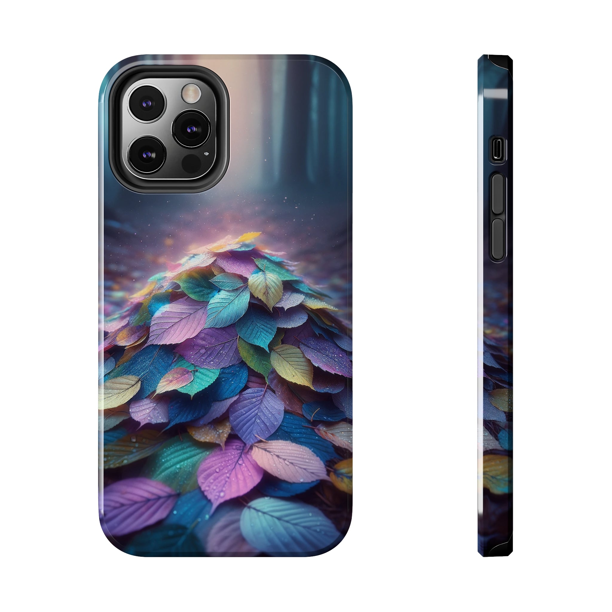 Pile of pastel leaves - Tough Phone Case