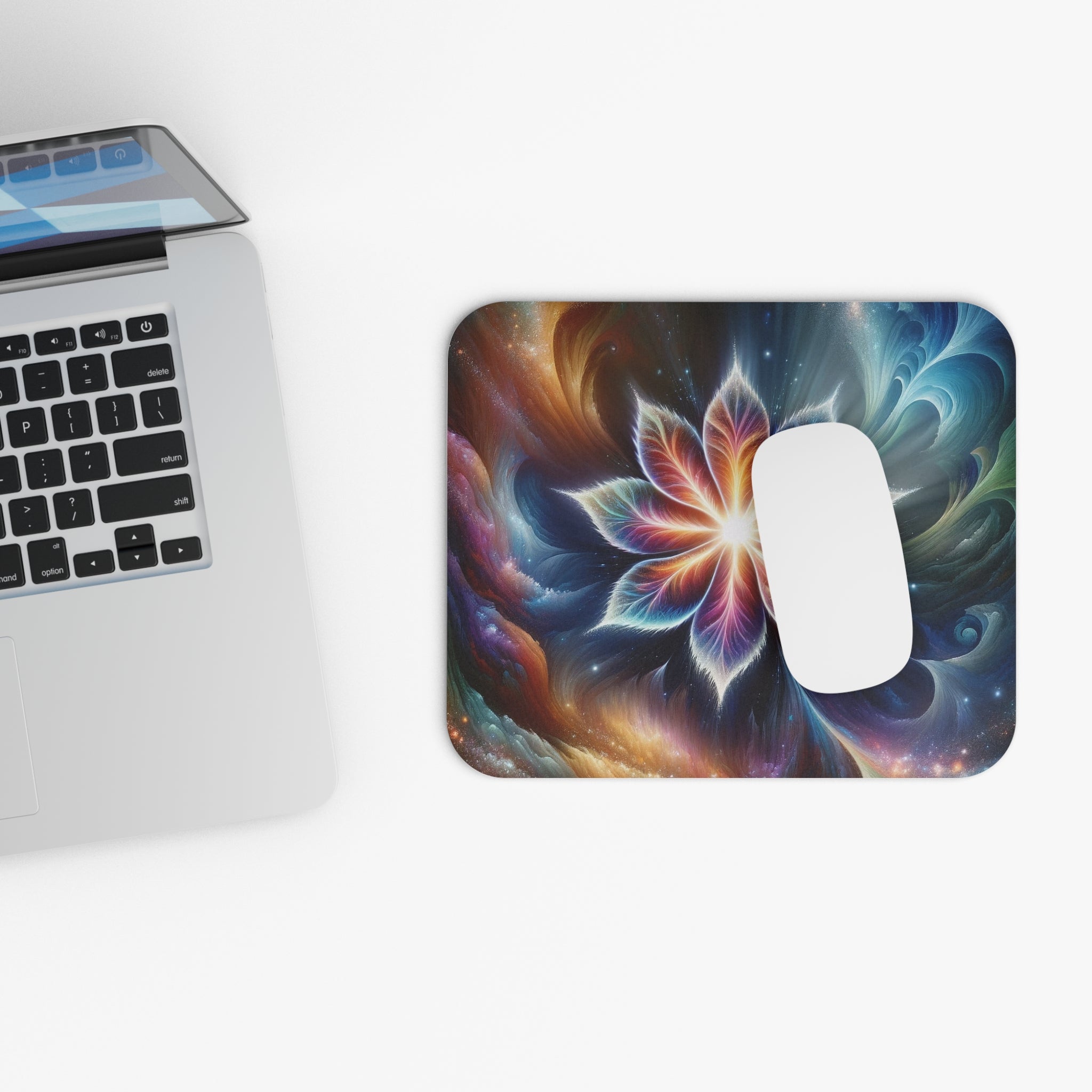 Colourful star - Mouse Pad (Rectangle)