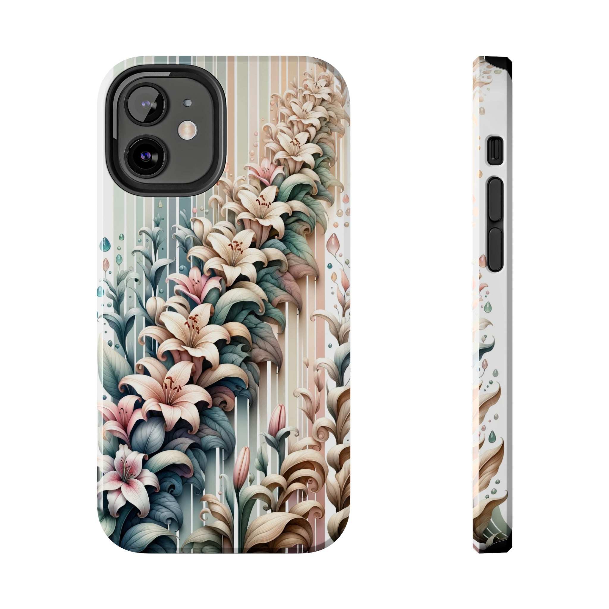 Pastel lilies - Tough Phone Case