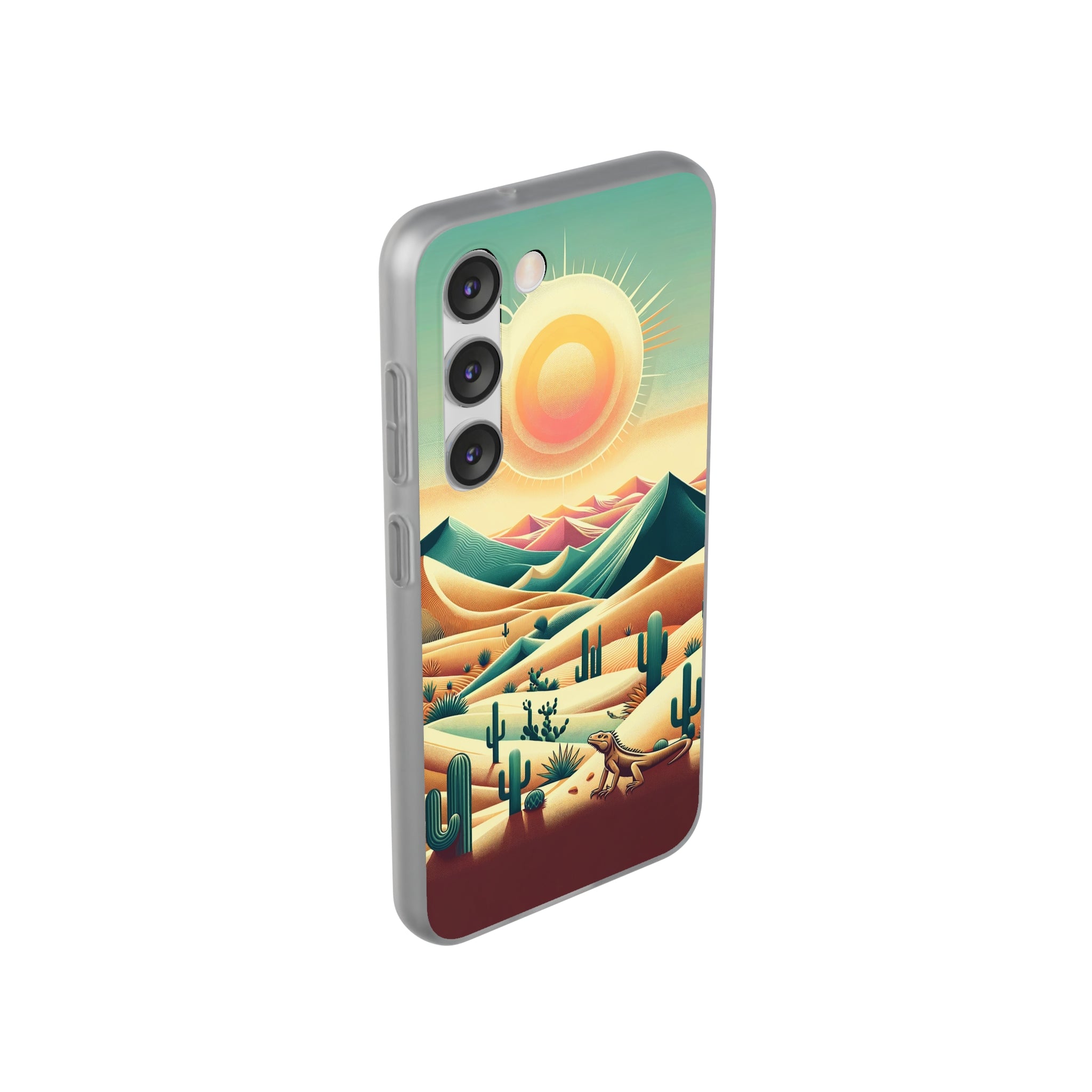 Iguana in the desert - Flexi Case (Samsung only)