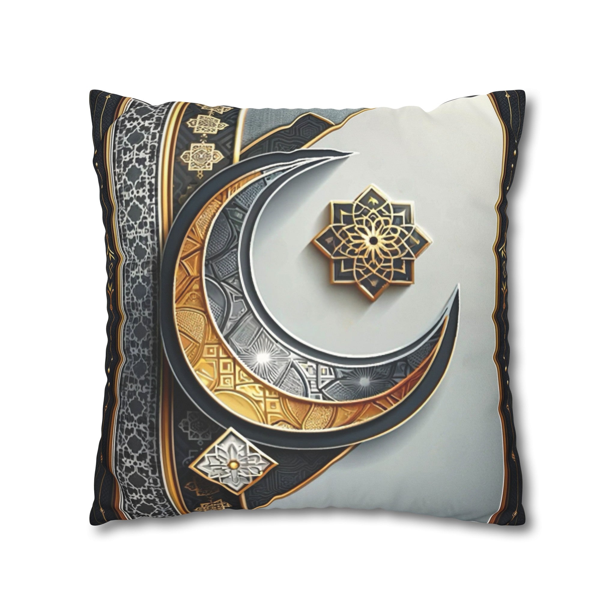 Islamic Art (8) - Suede Square Pillowcase