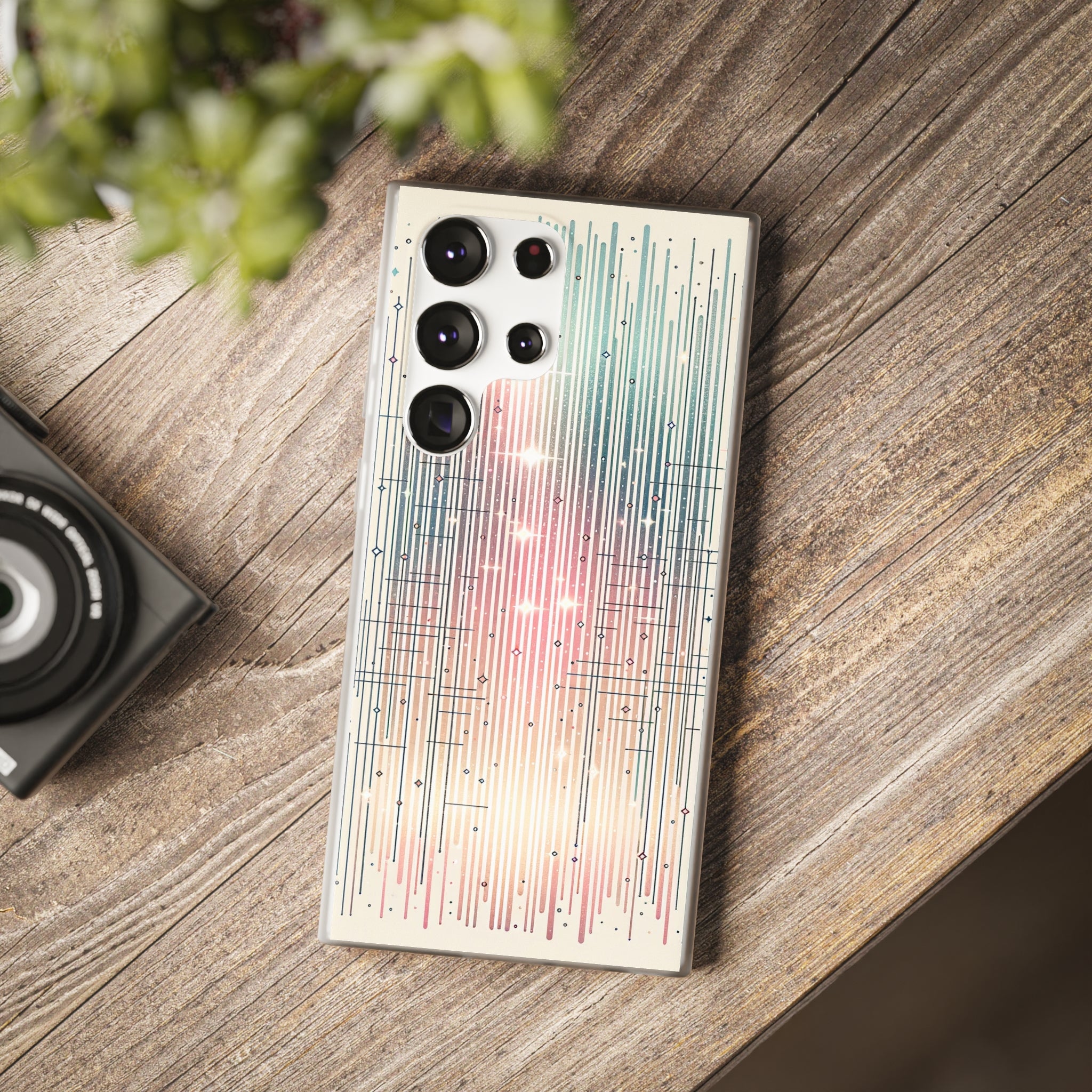 Pastel Lines- Flexi Case (Samsung only)