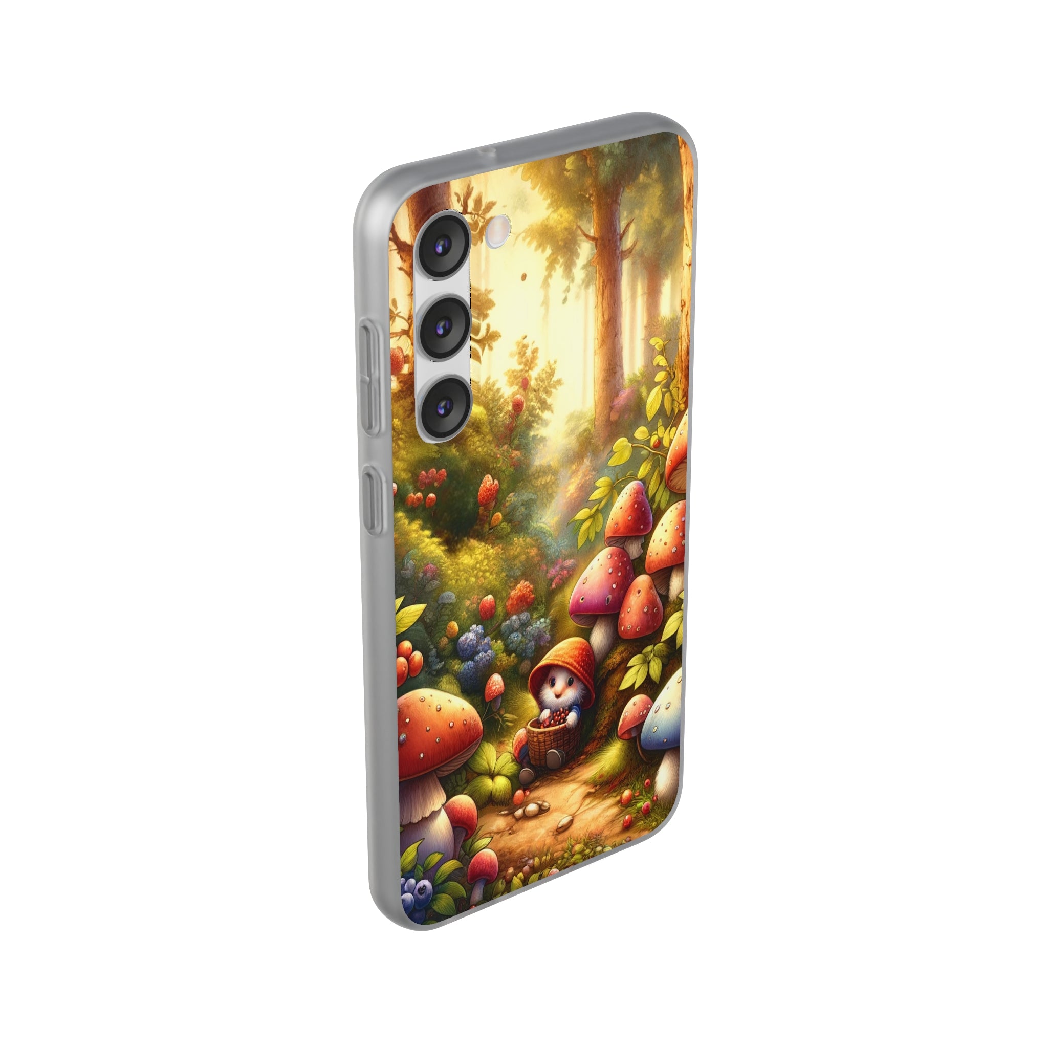 Gnome and mushrooms - Flexi Case (Samsung only)