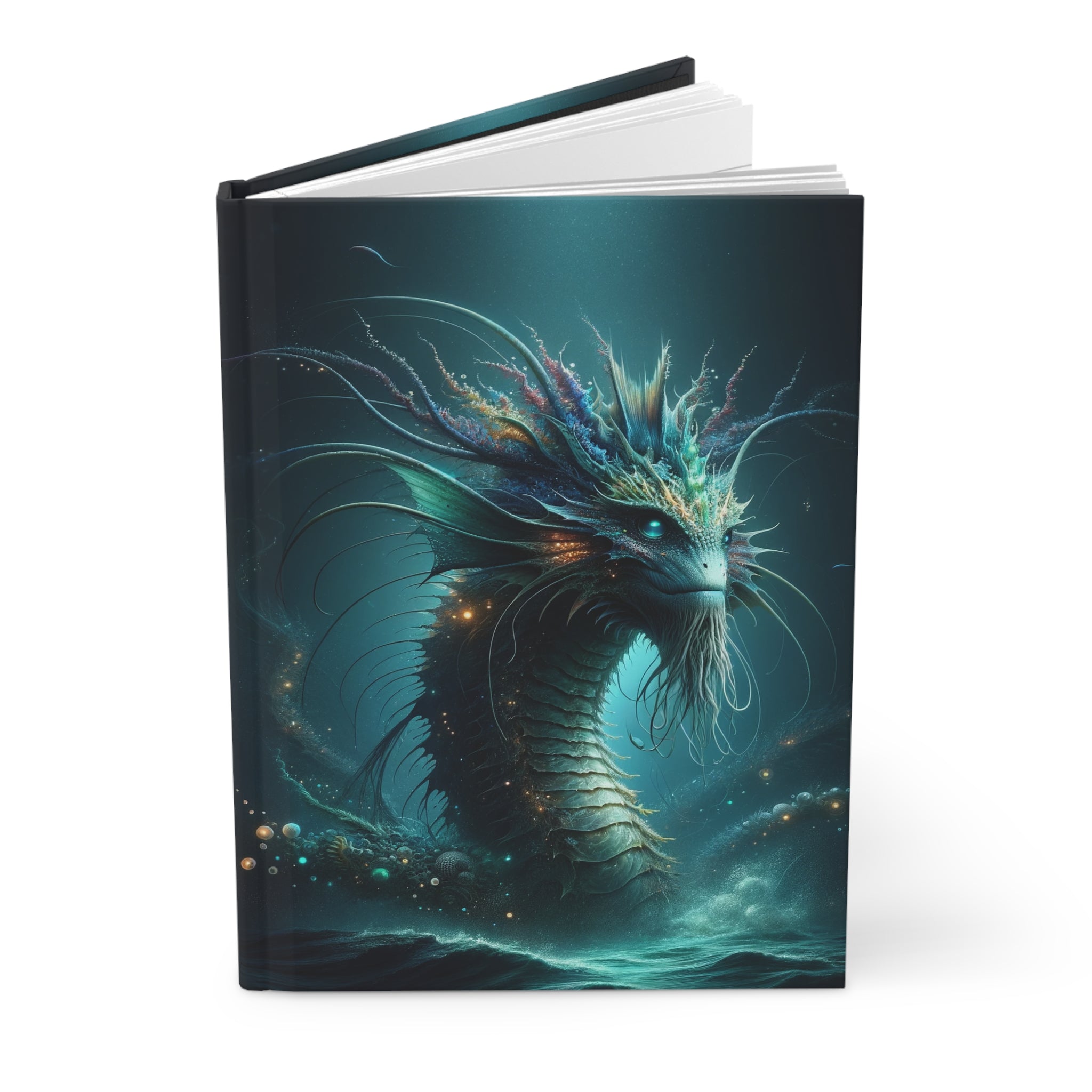 Sea monster - Hardcover Notebook