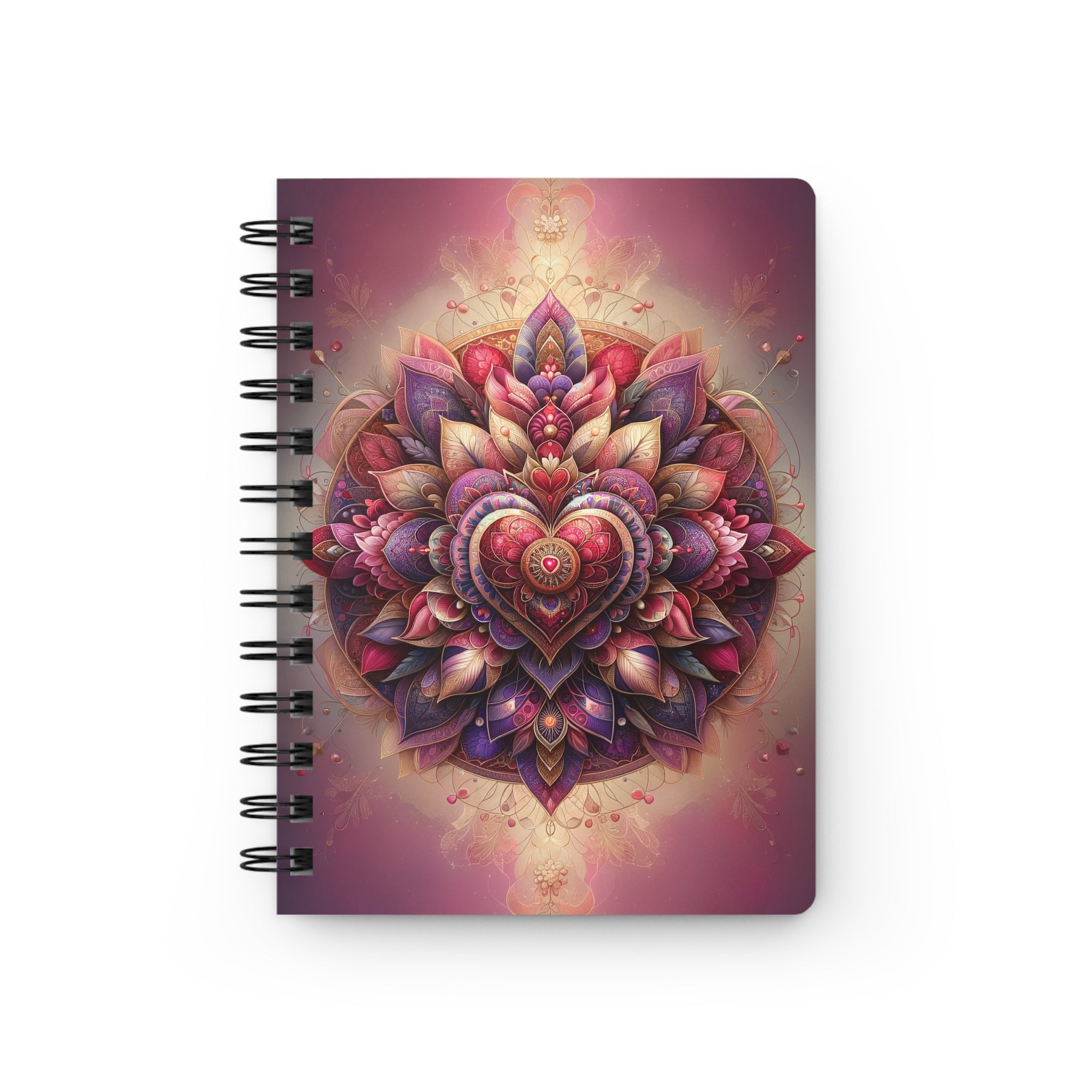 Pink Mandala - Spiral Notebook