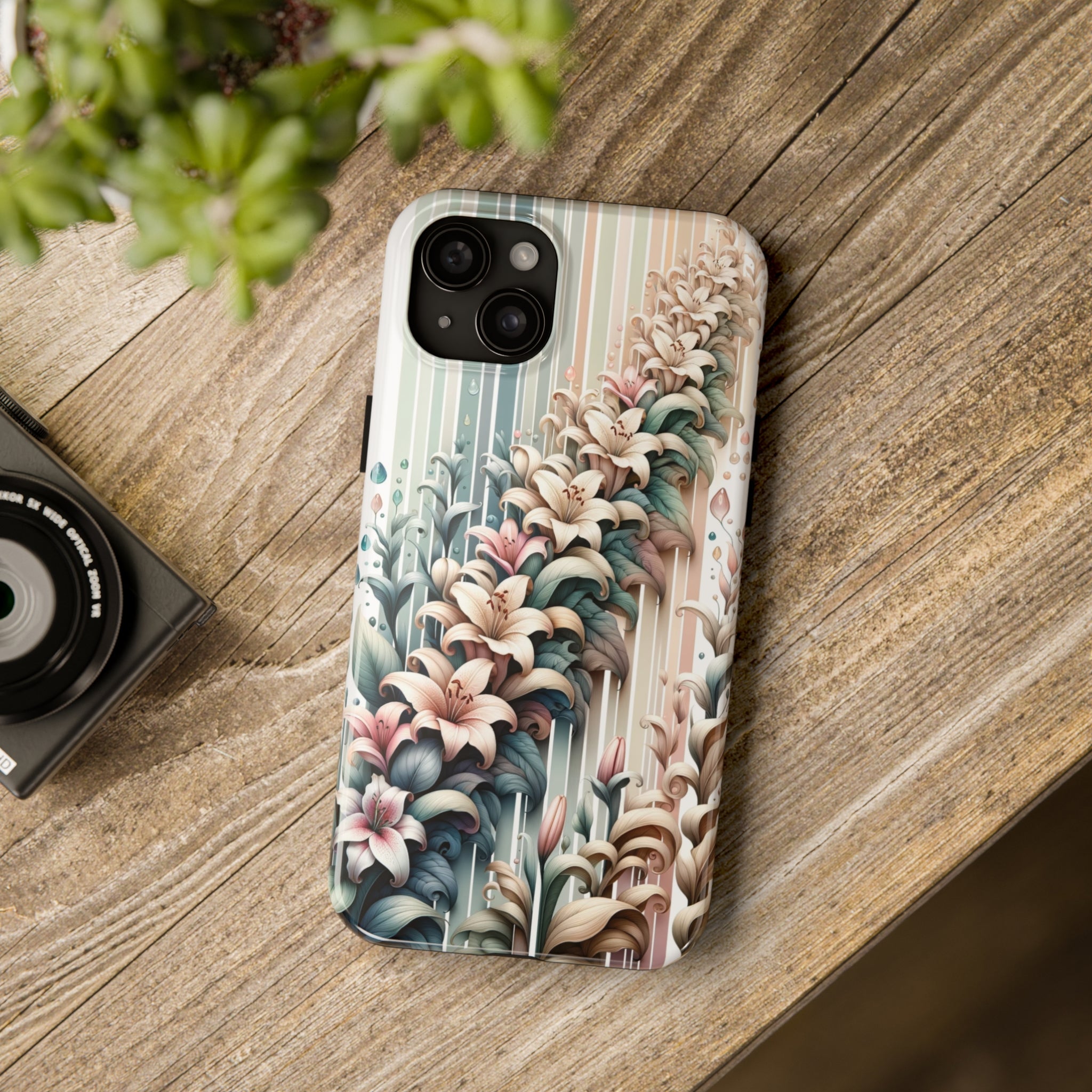 Pastel lilies - Tough Phone Case