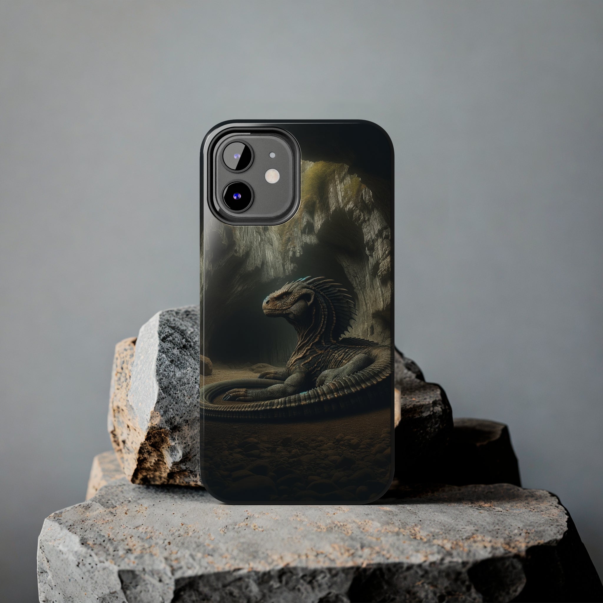 Basilisk in a cave - Tough Phone Case