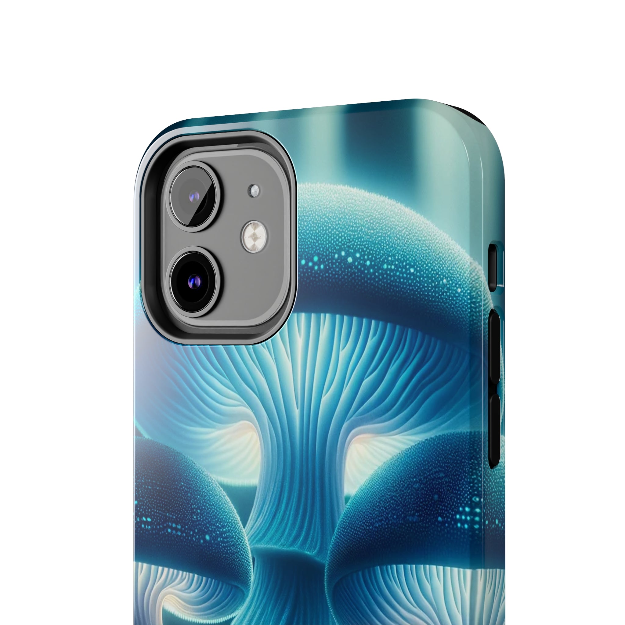 Blue Mushrooms - Tough Phone Case